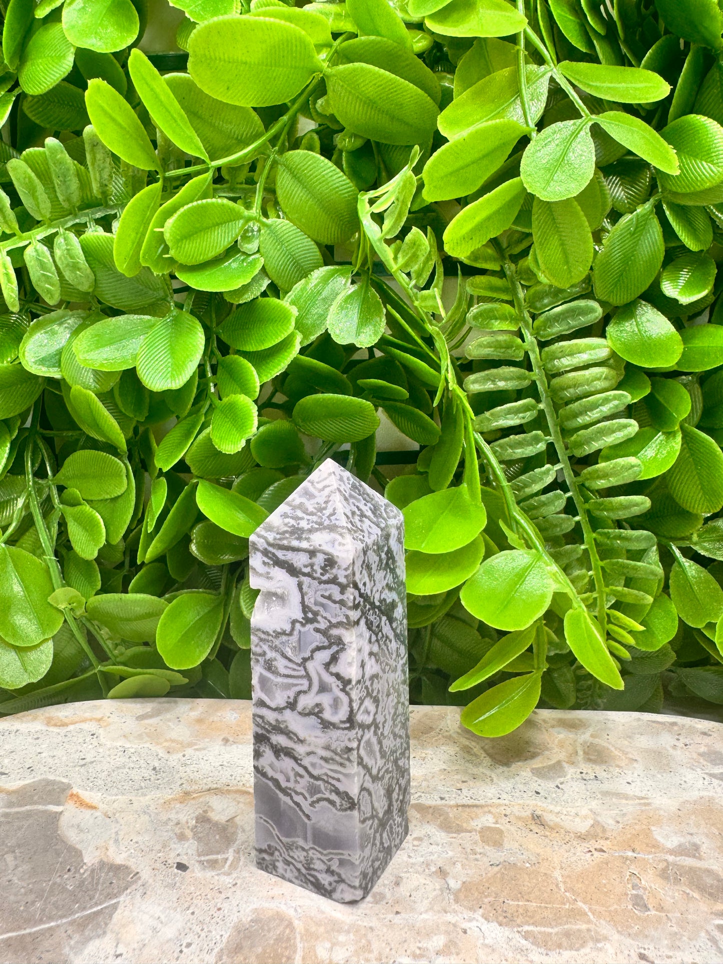 Moss Agate Point 102g