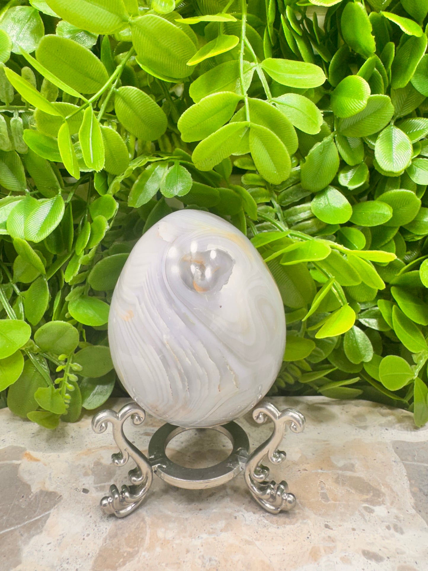 Agate Egg 404g