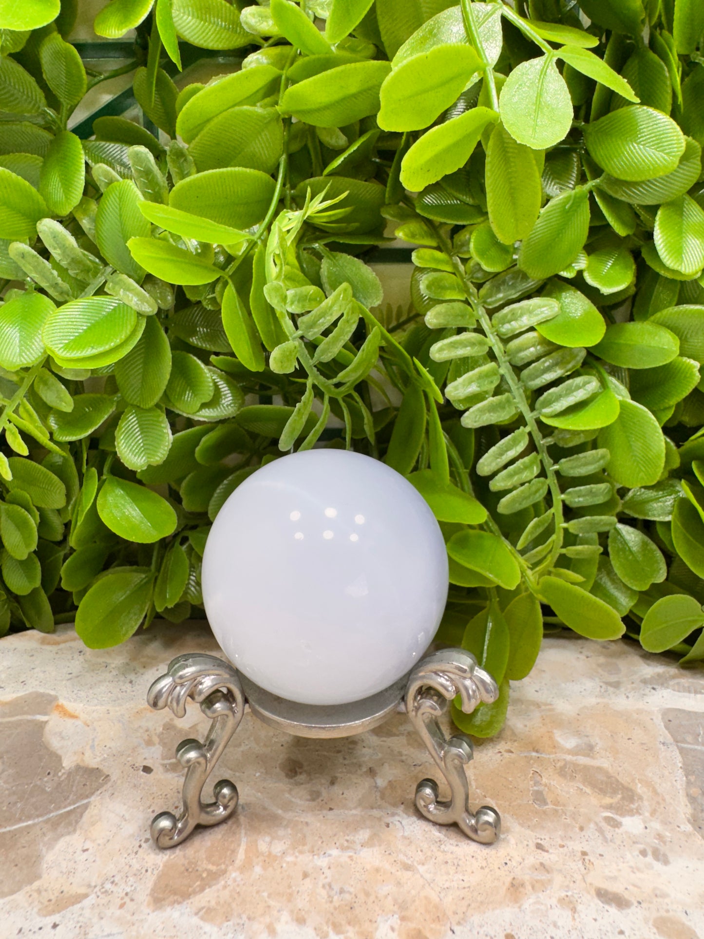 Chalcedony Sphere 200g