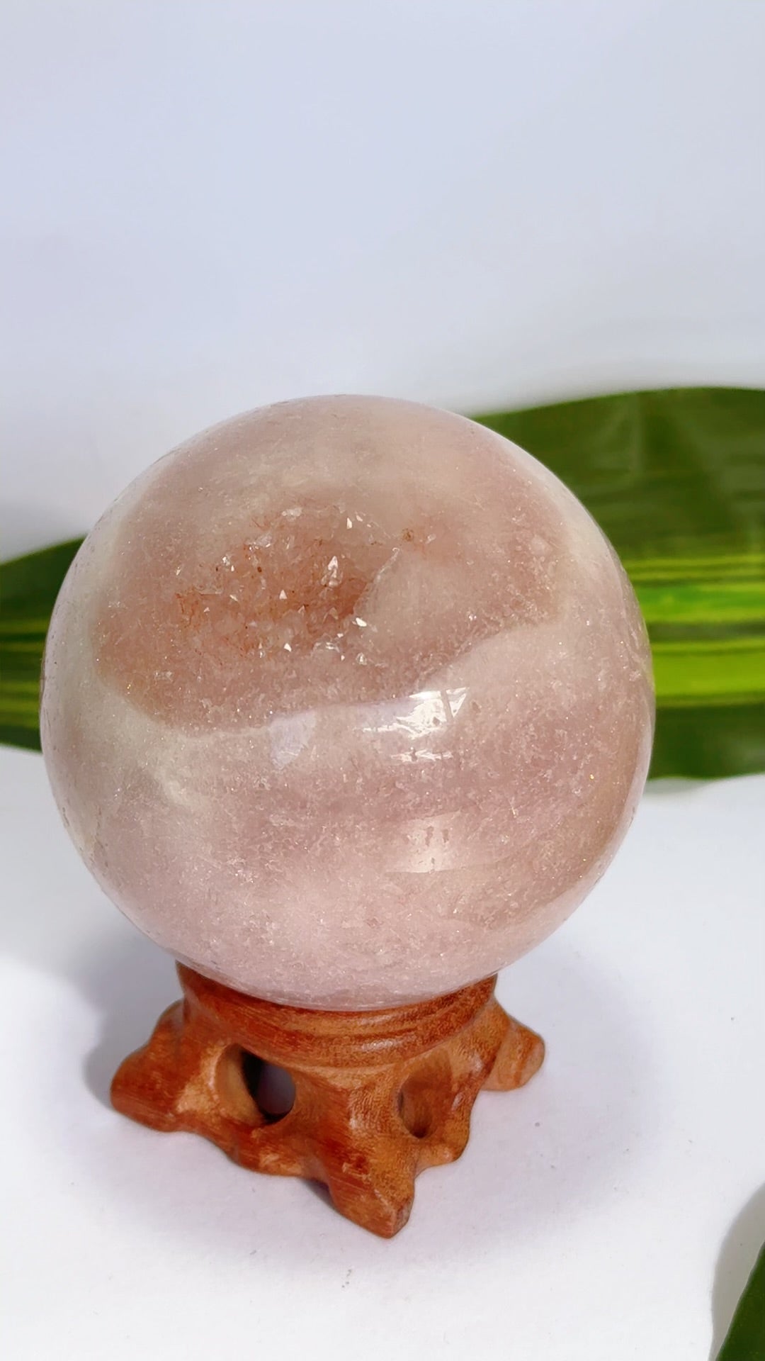 Pink Amethyst Sphere 438g