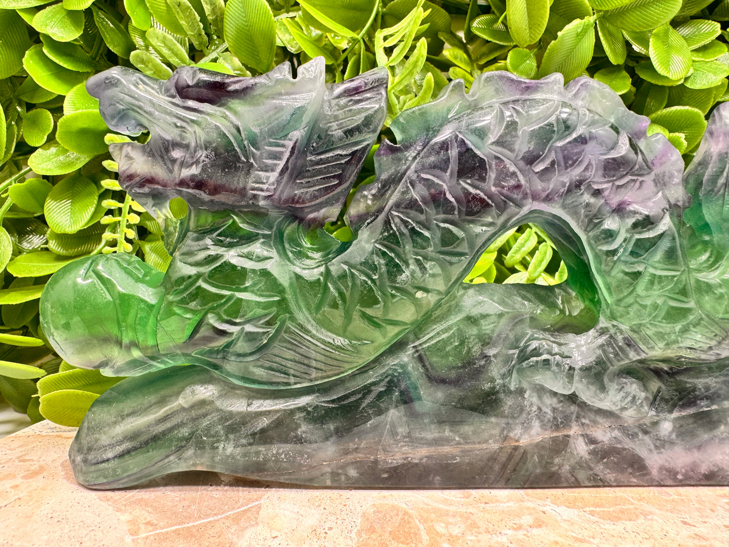 Fluorite Dragon 1126g