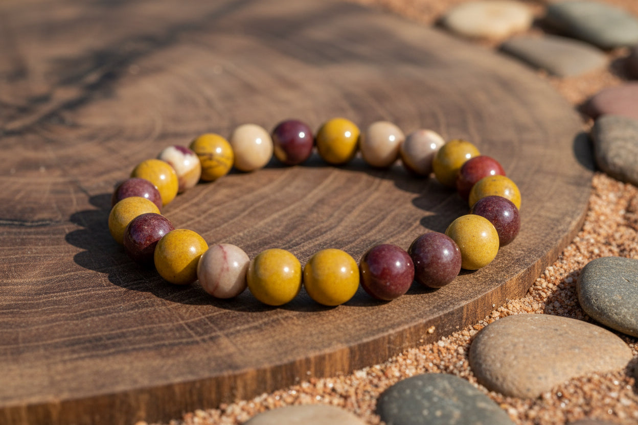 Mookaite Jasper Bracelet 8mm