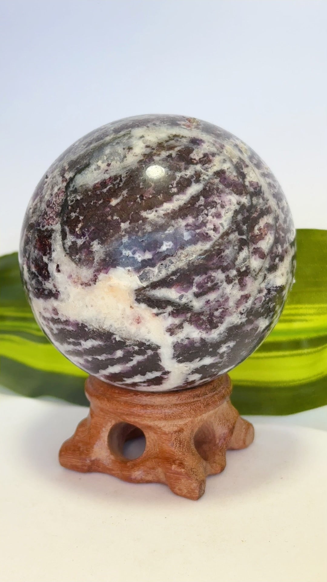Zebra Jasper Sphere 488g