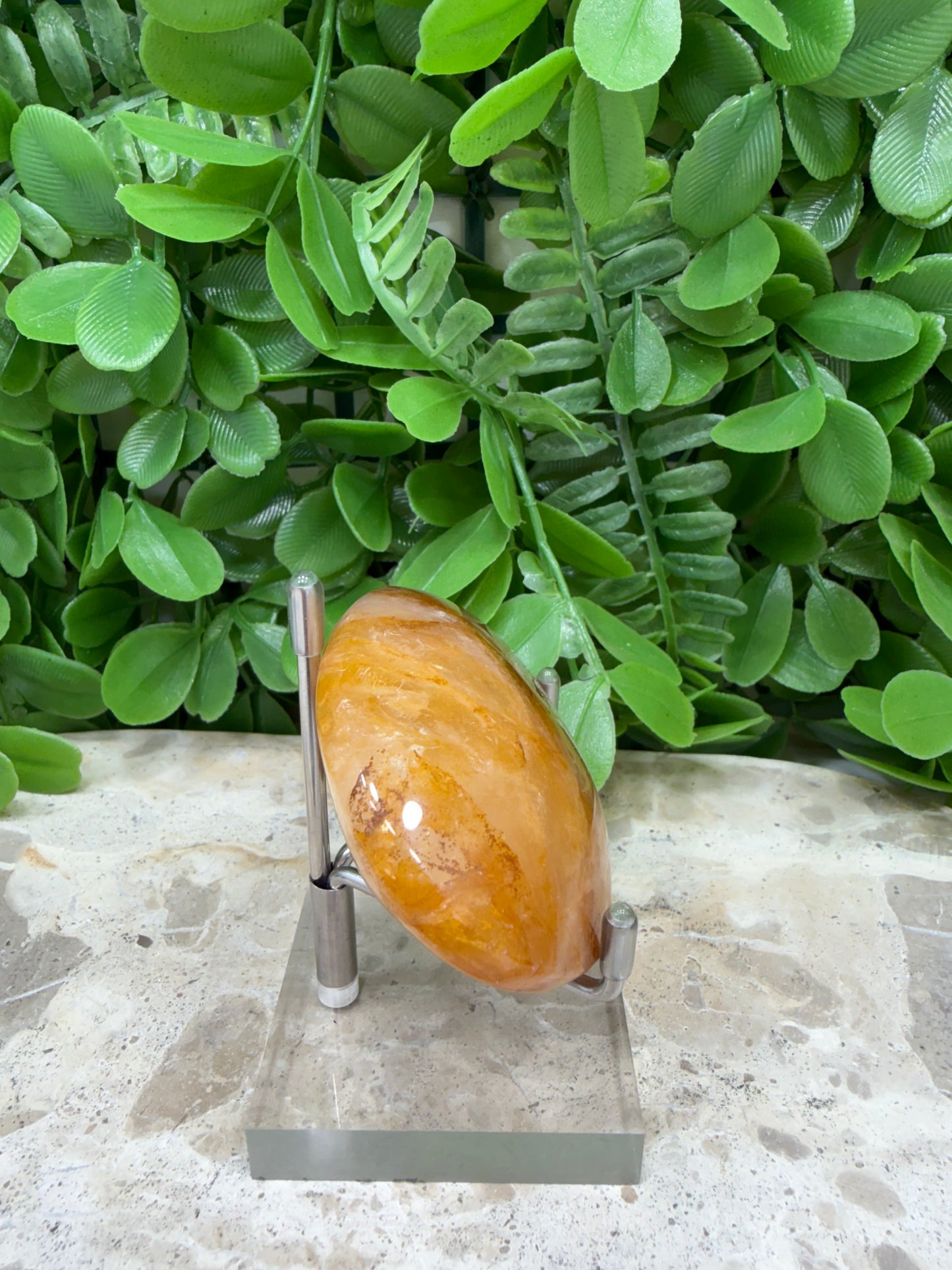 Golden Healer Palm Stone 118g