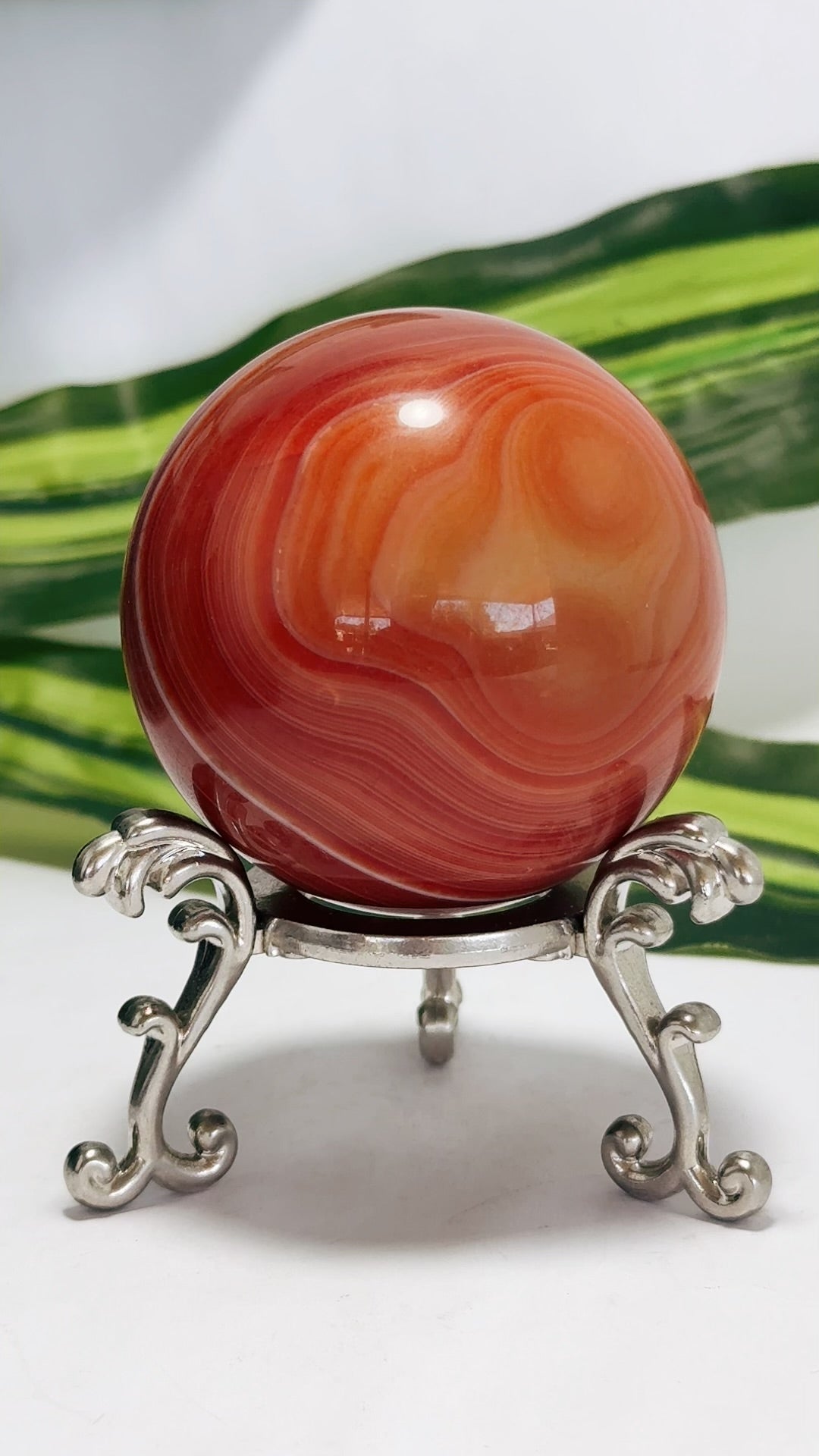 Carnelian Sphere 328g