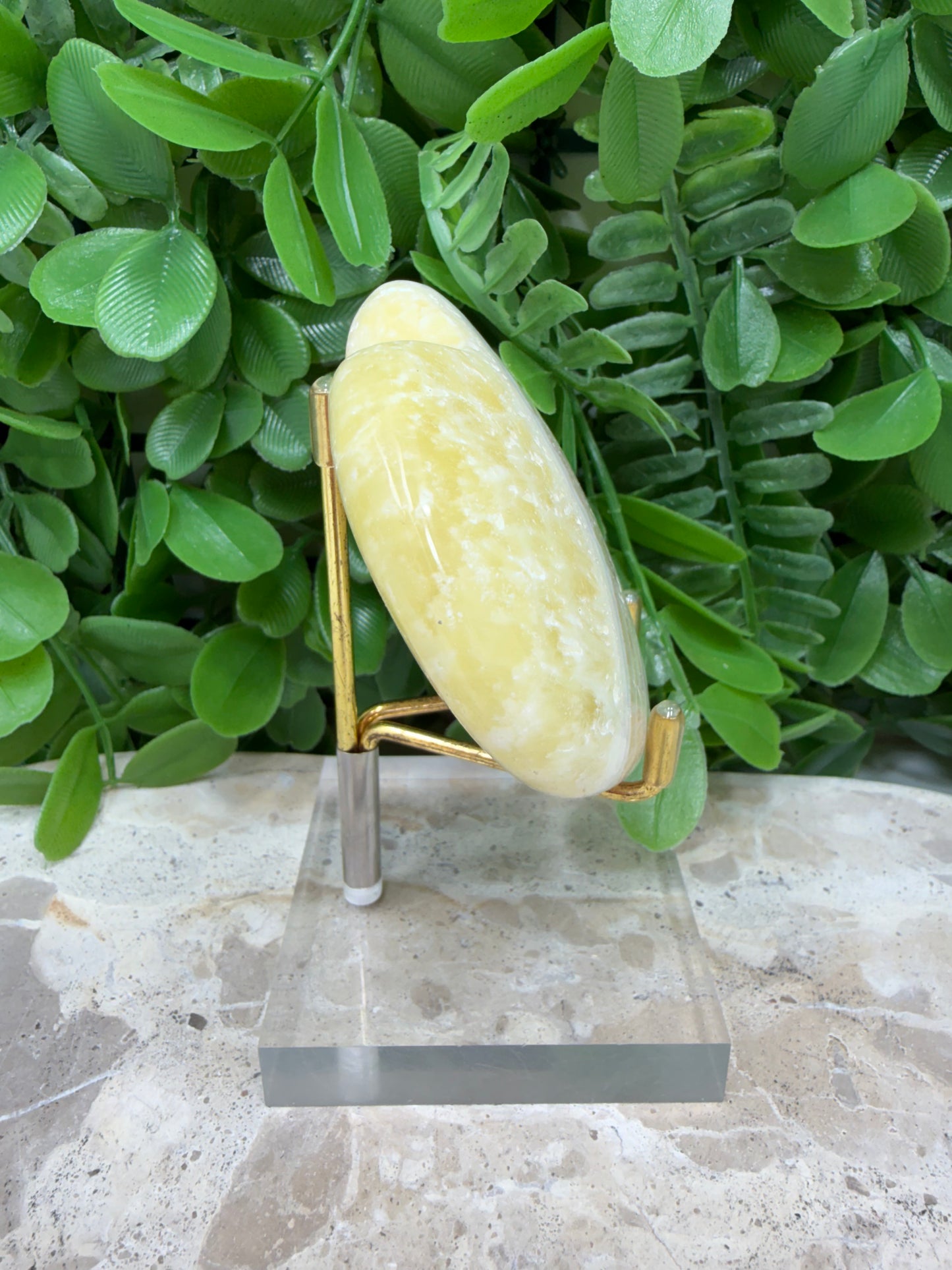 Pineapple Calcite Heart 190g