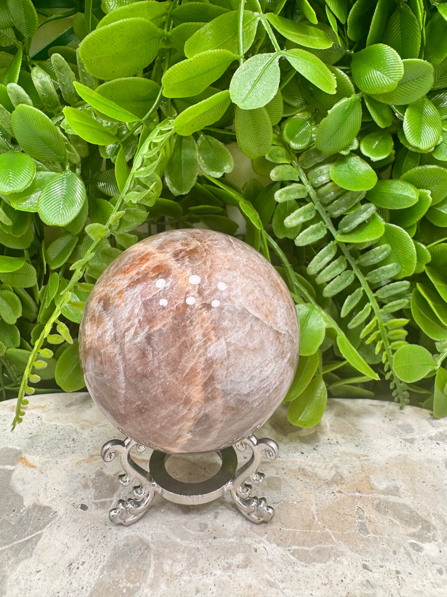 Moonstone Sphere 400g
