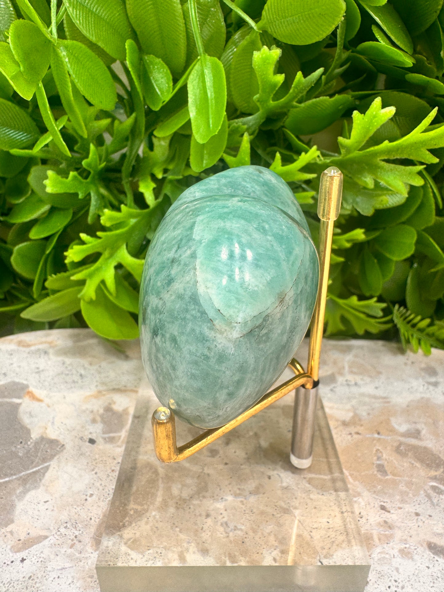 Amazonite Heart 206g