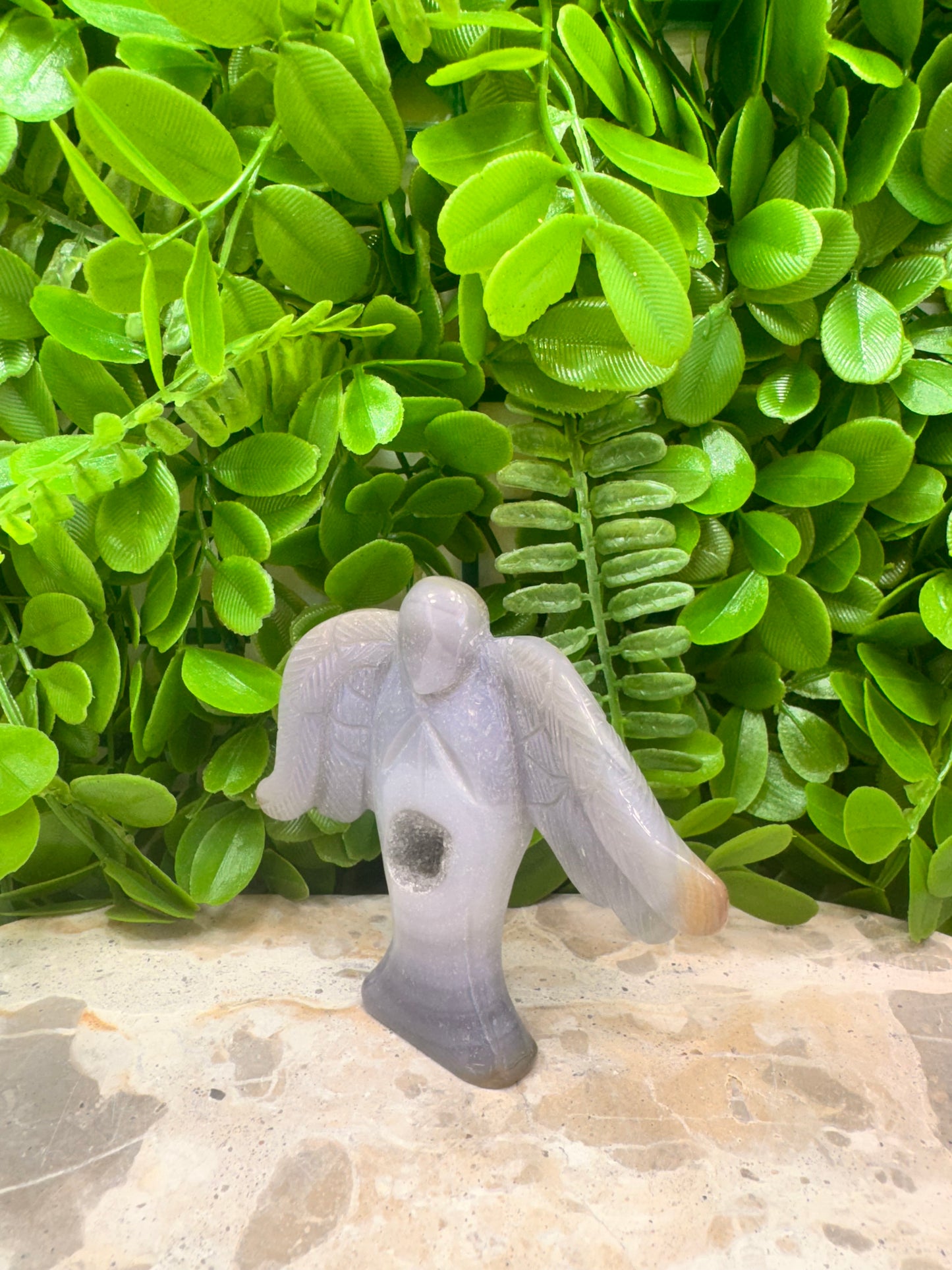 Druzy Agate Angel 118g