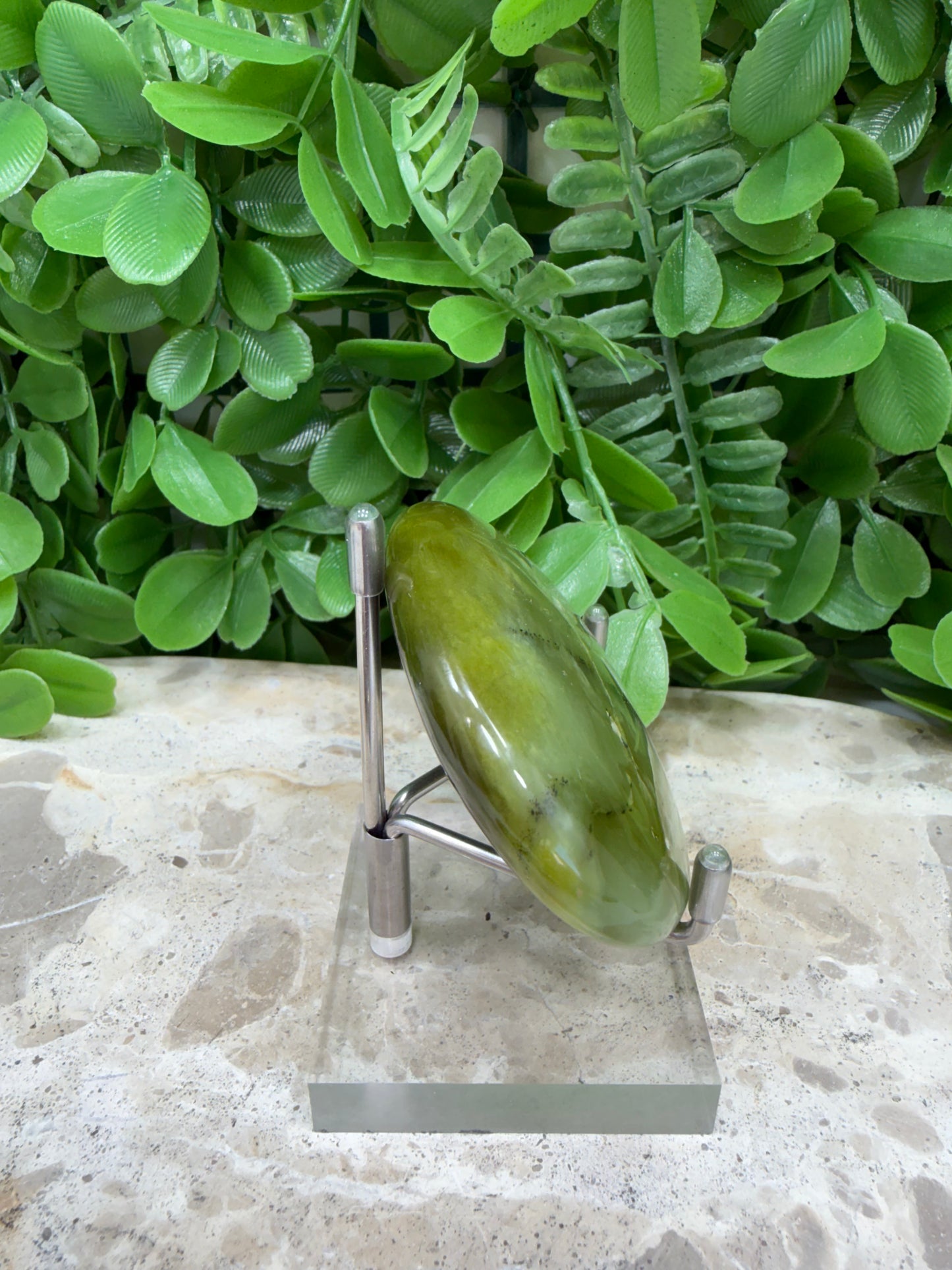 Flower Jade Palm Stone 96g