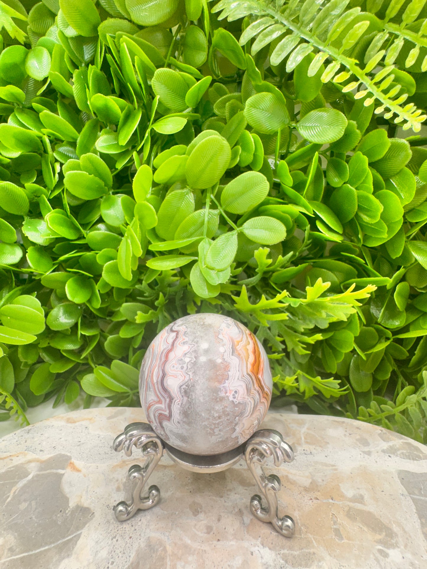 Mexican Agate Sphere 230g