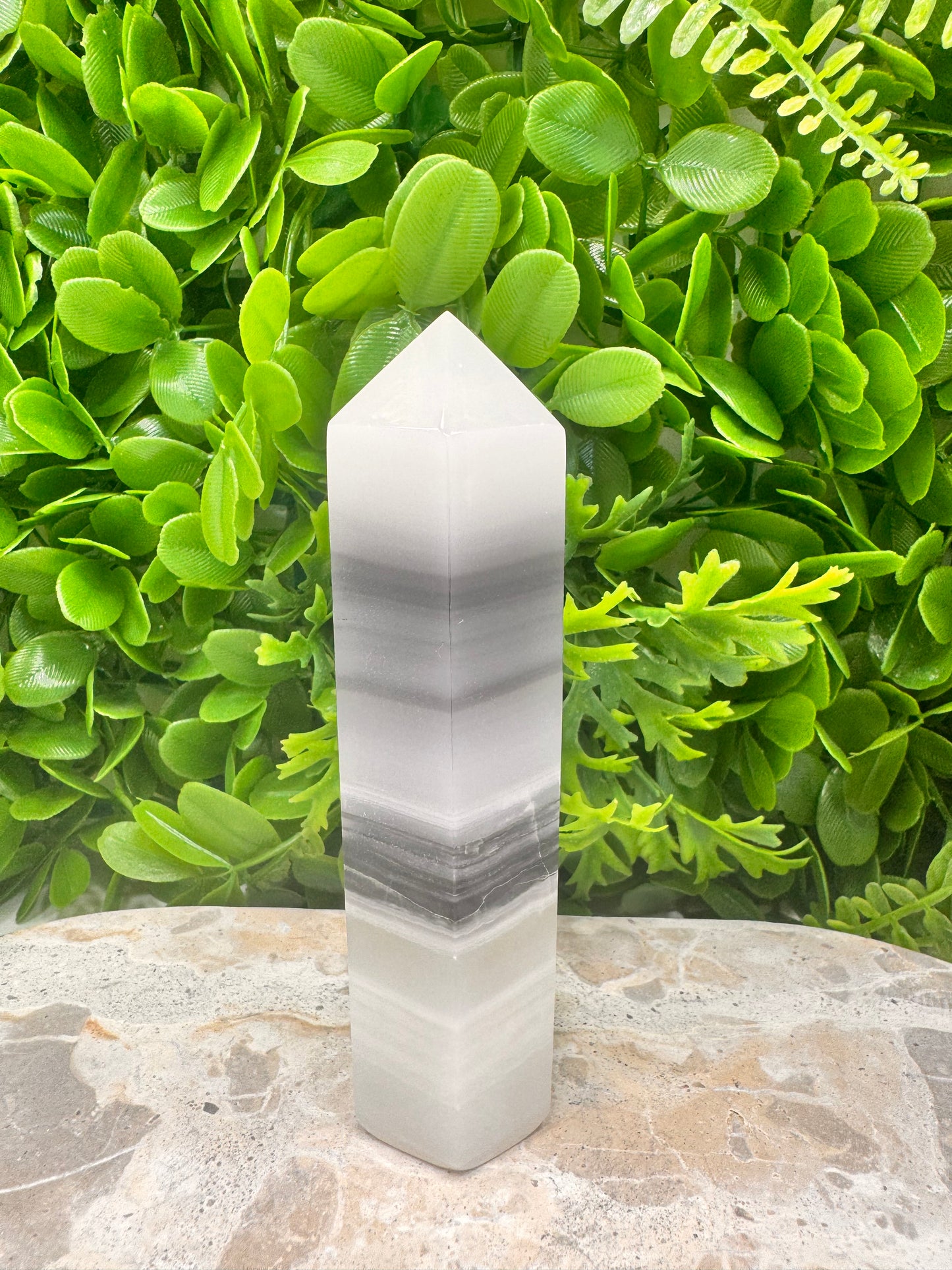 Black & White Onyx Tower 326g