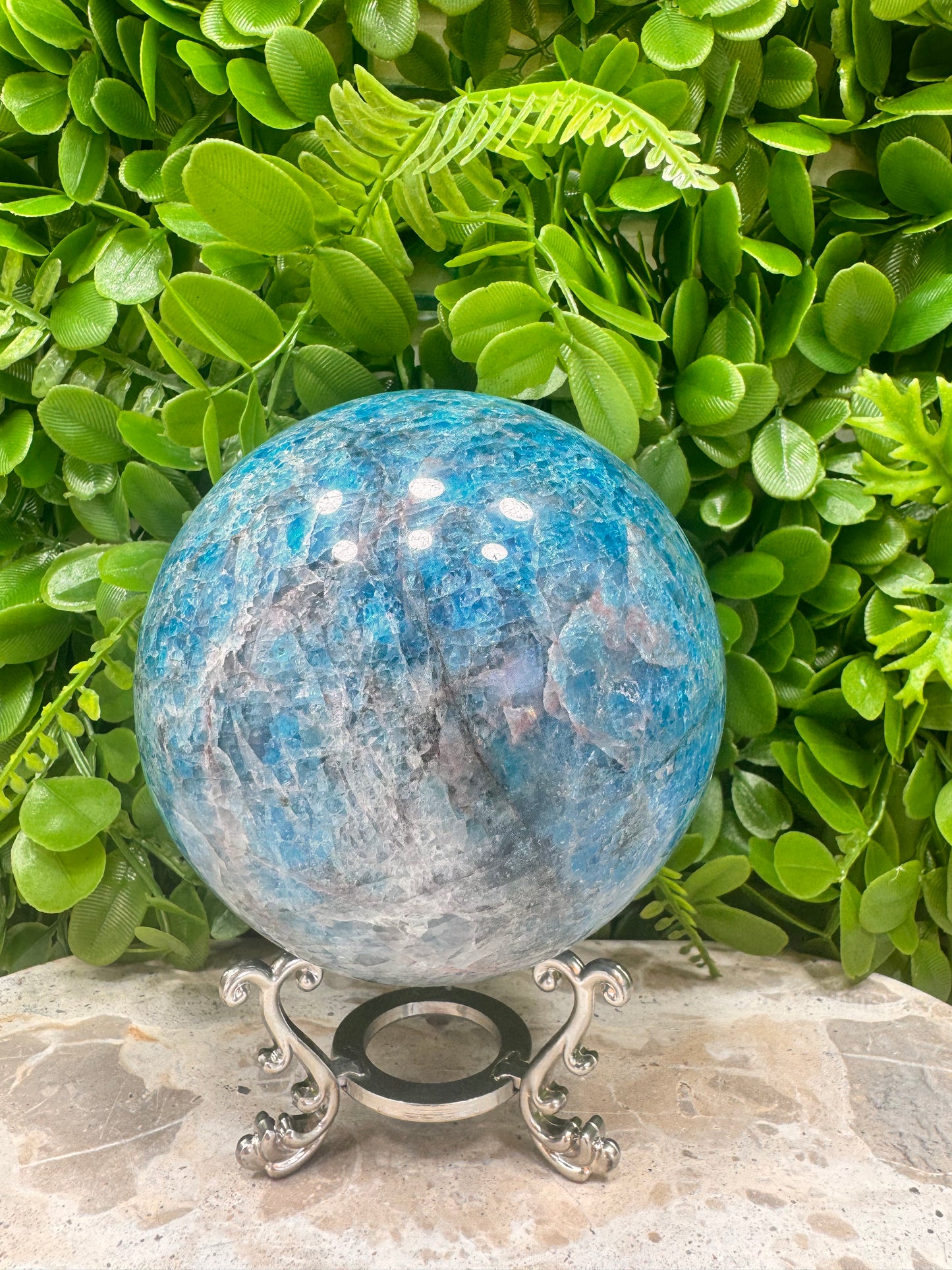 Apatite Sphere 1960g