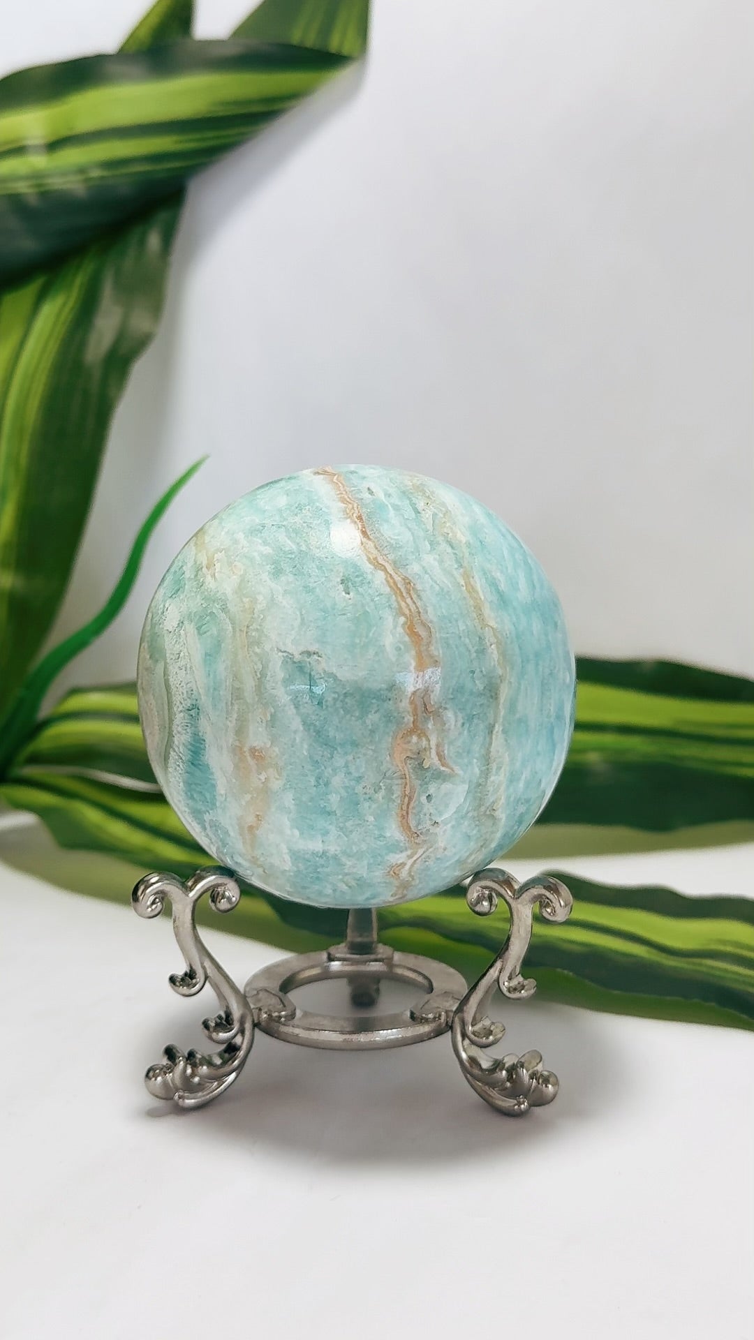 Aragonite Sphere 616g