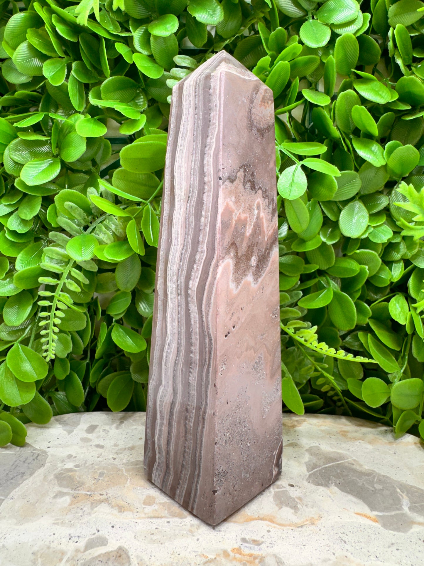 Chocolate Aragonite Tower 844g