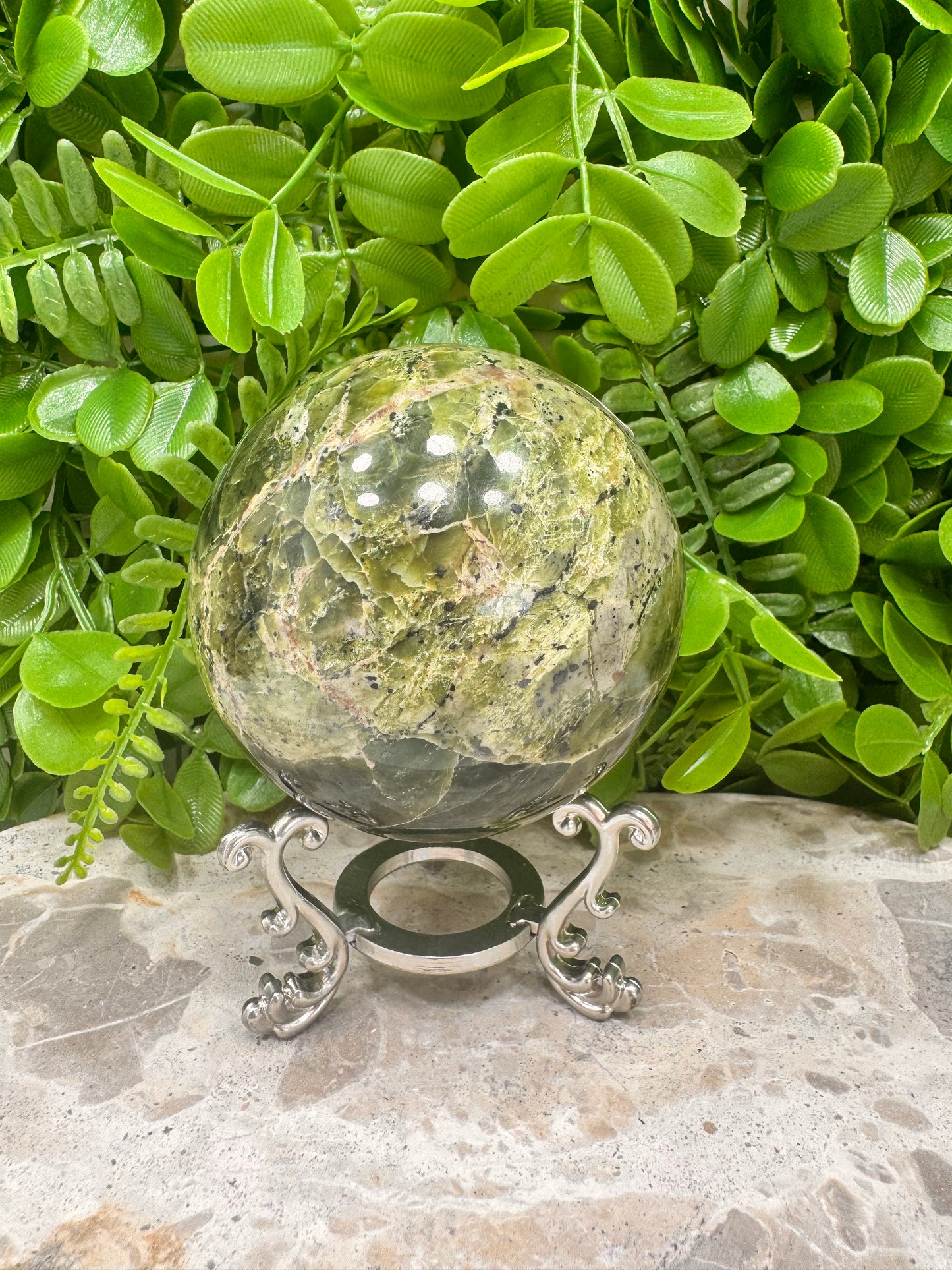 Nephrite Jade Sphere 786g