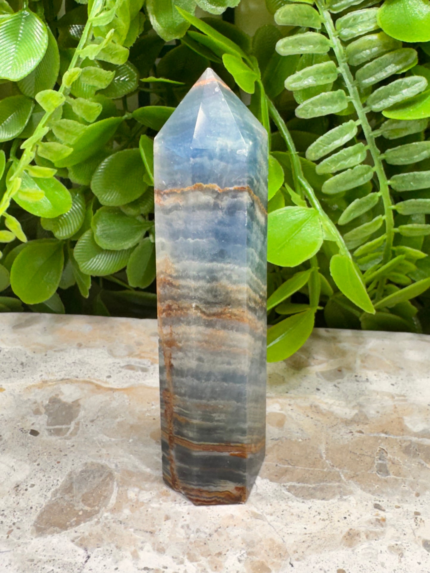 Blue Banded Onyx Point 99g