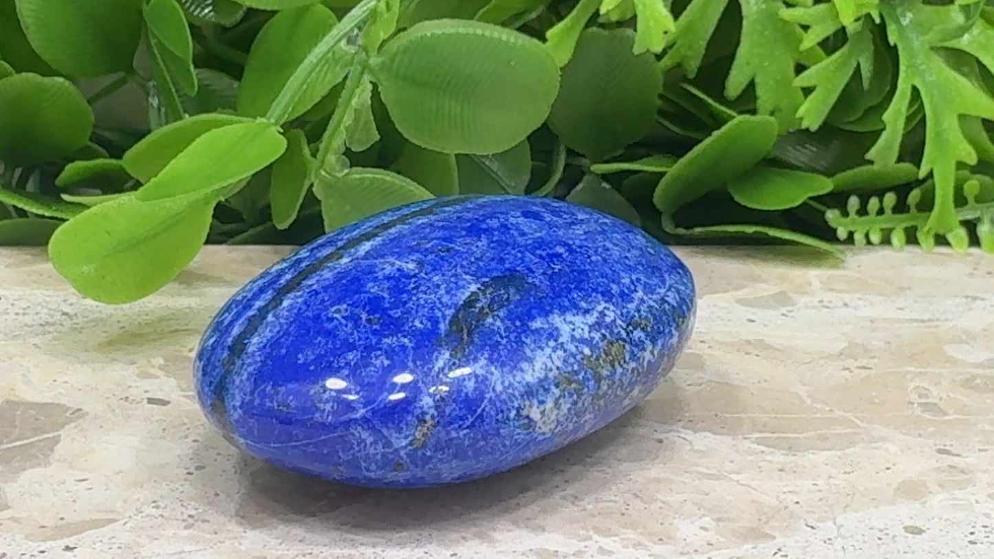 Lazurite Palm Stone 102g