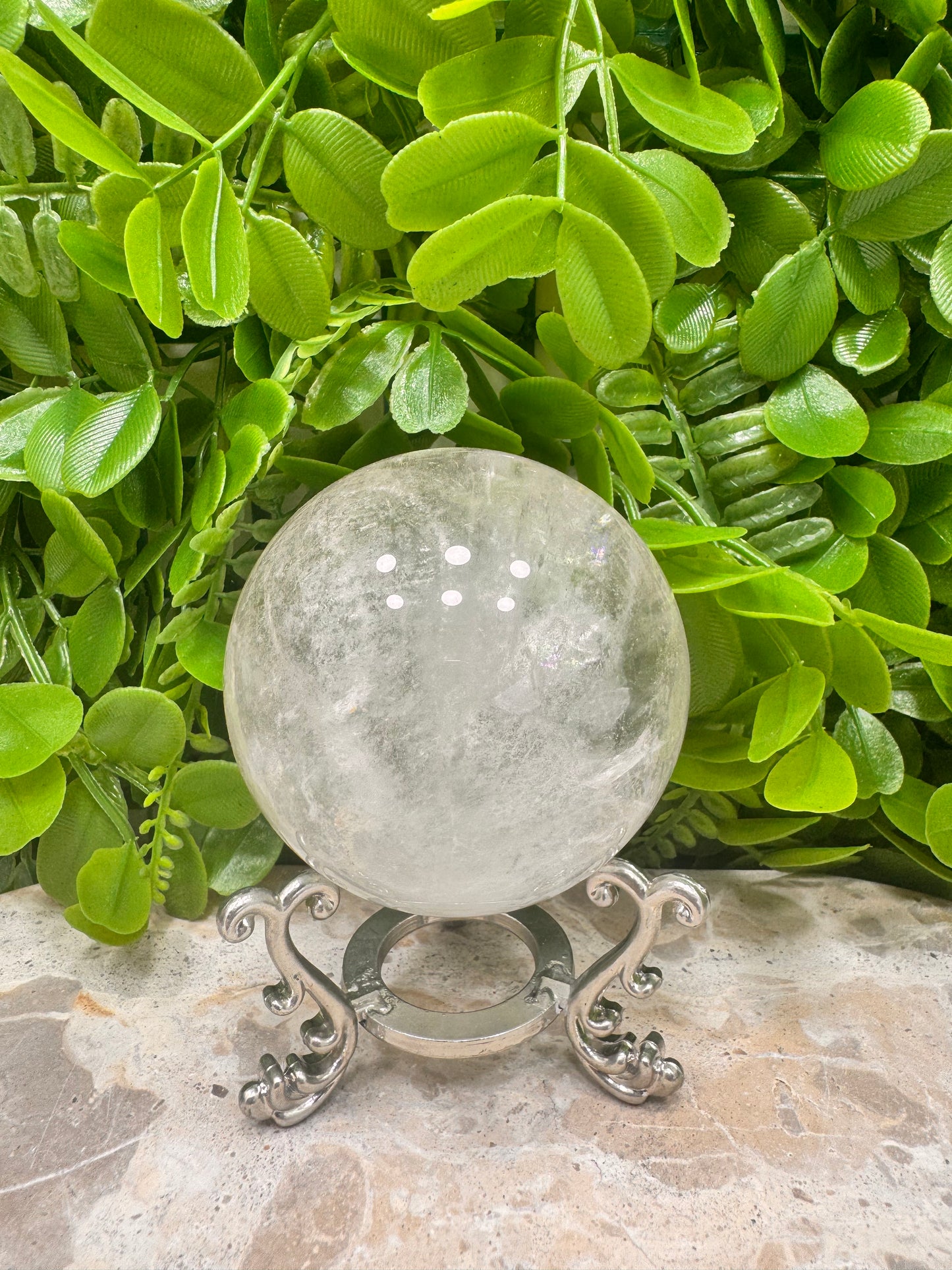 Clear Quartz Sphere 482g