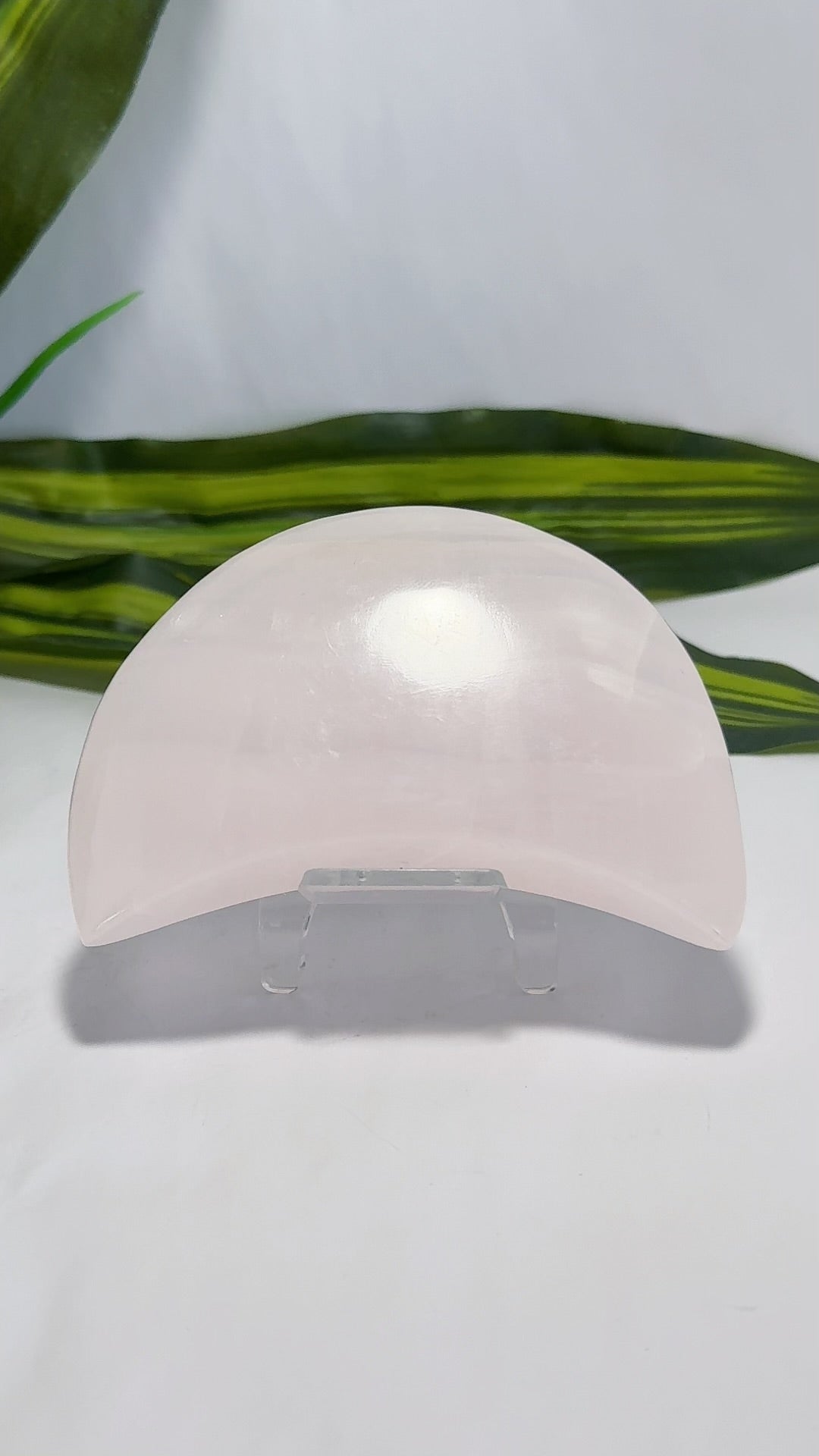 Pink Mangano Calcite Moon 200g