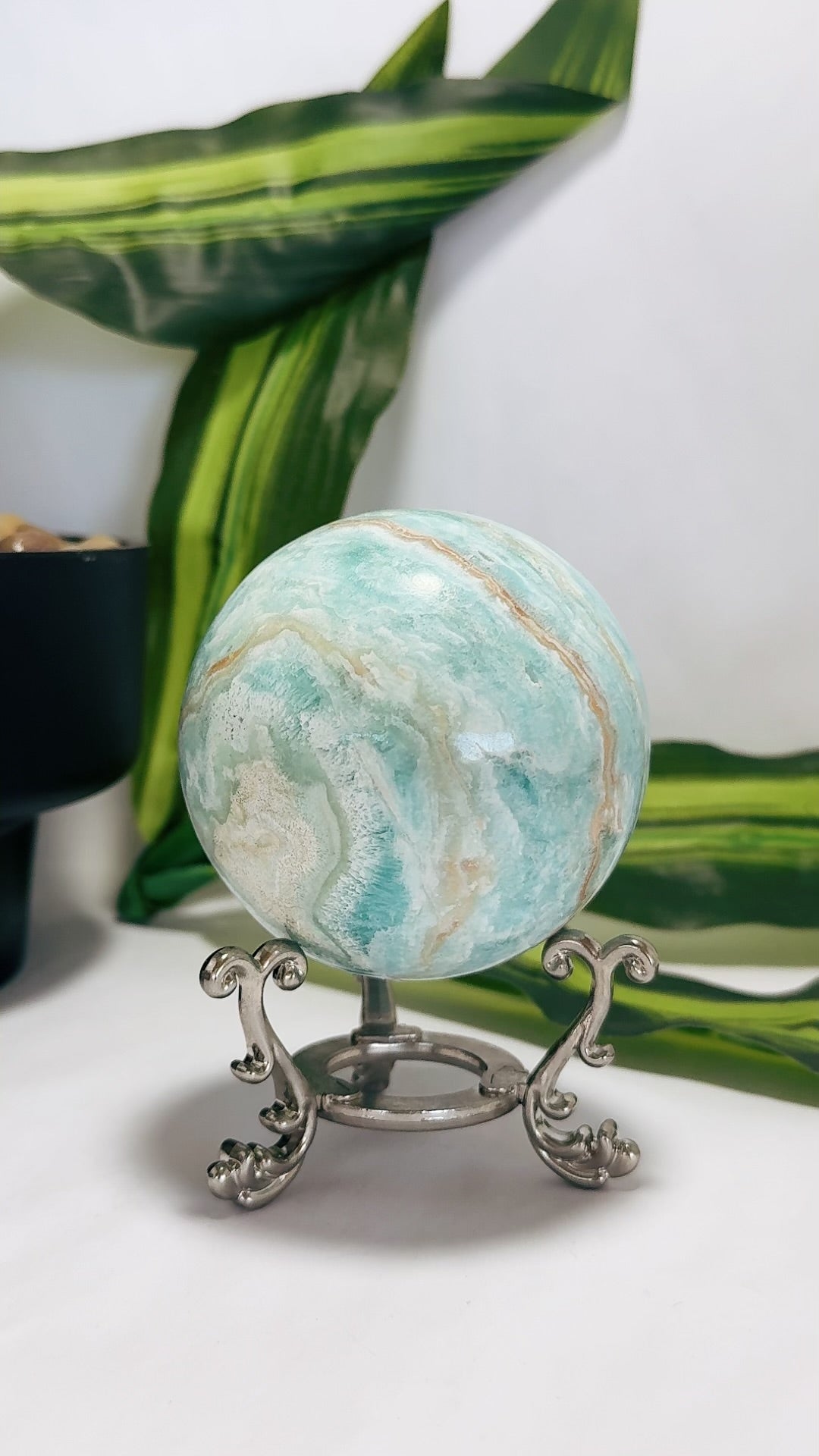 Aragonite Sphere 616g