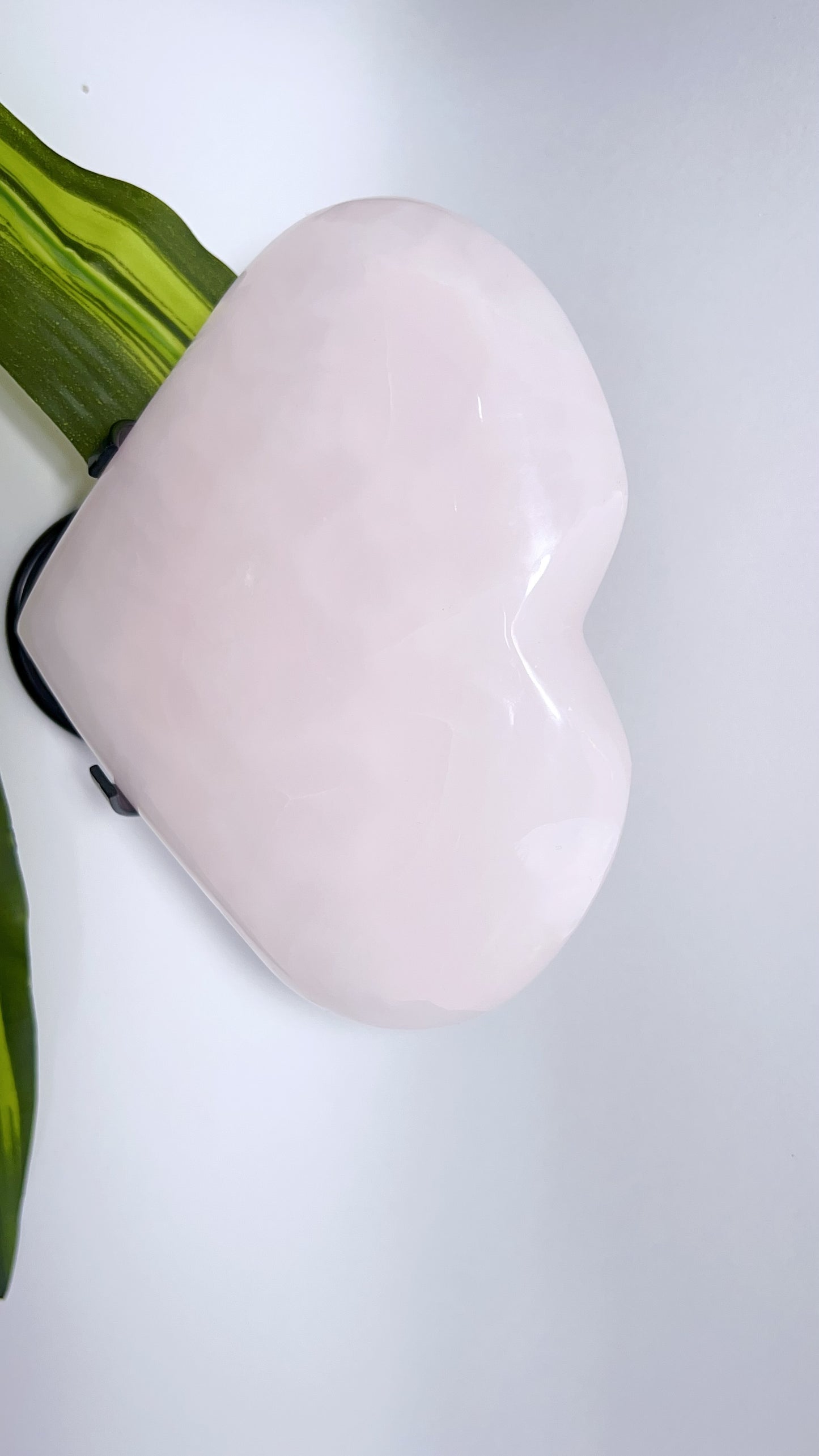 Pink Mangano Heart 1010g