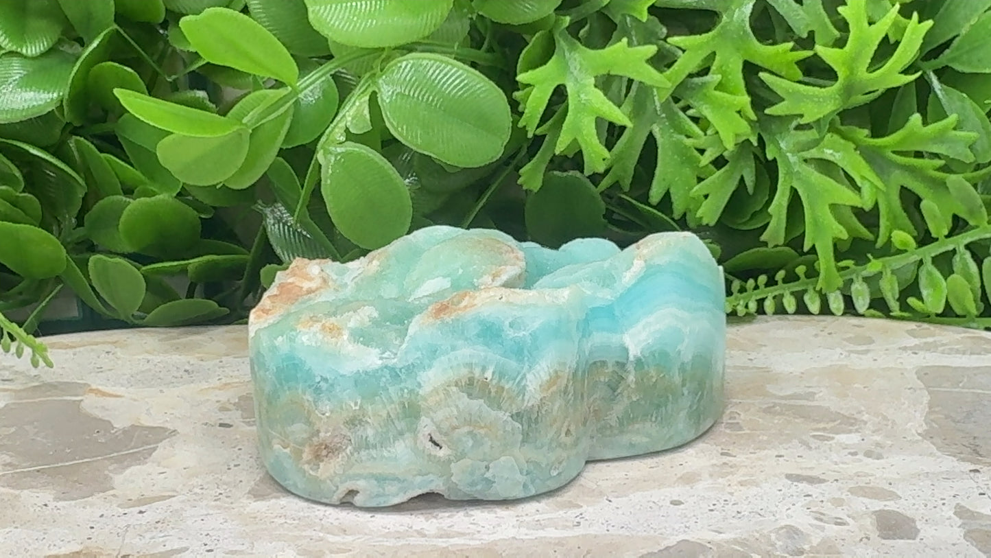 Hemimorphite Heart 388g