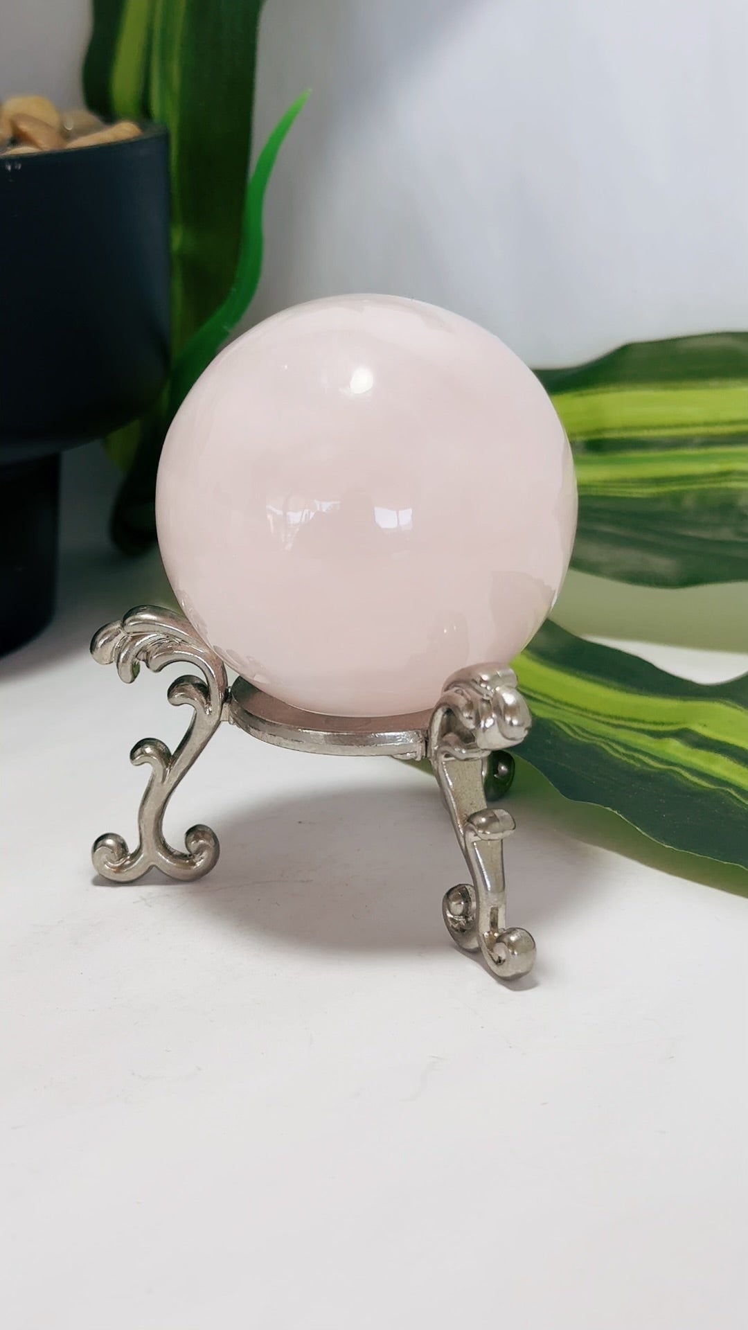 Pink Mangano Sphere 276g