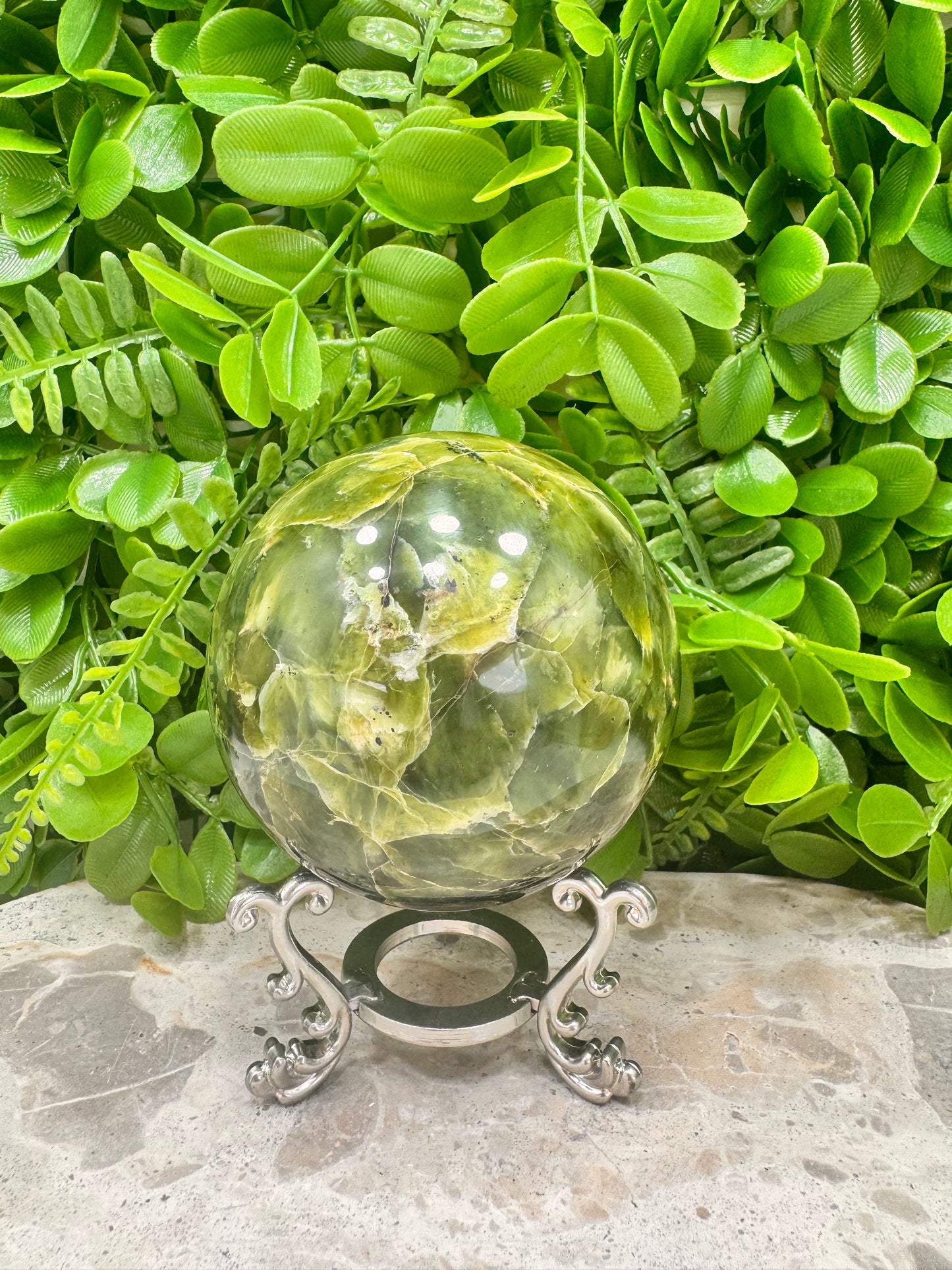 Nephrite Jade Sphere 786g
