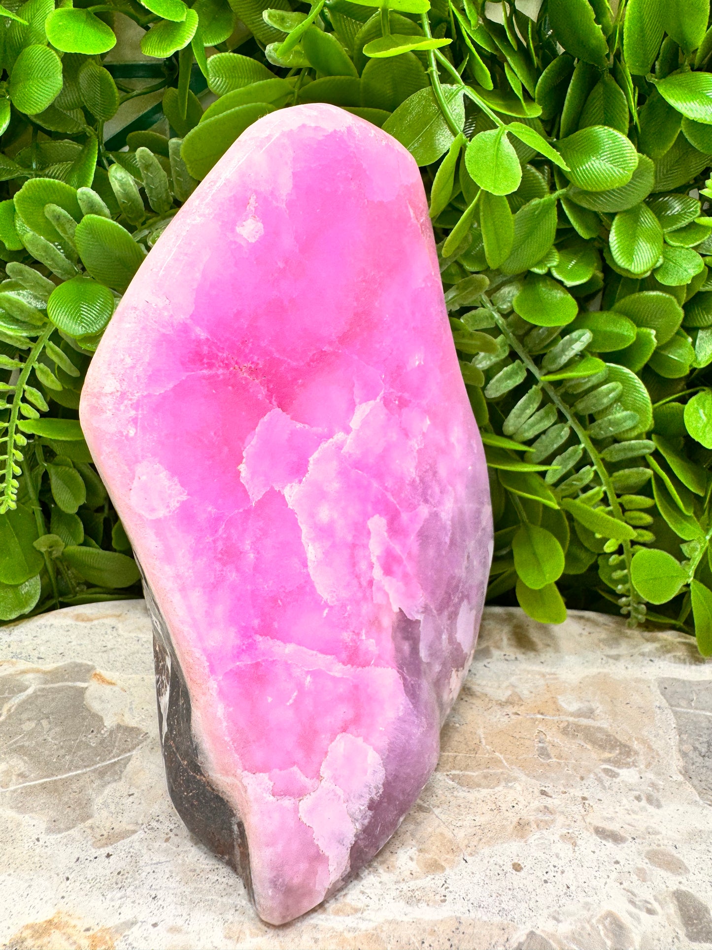 Pink Aragonite Freeform 1290g