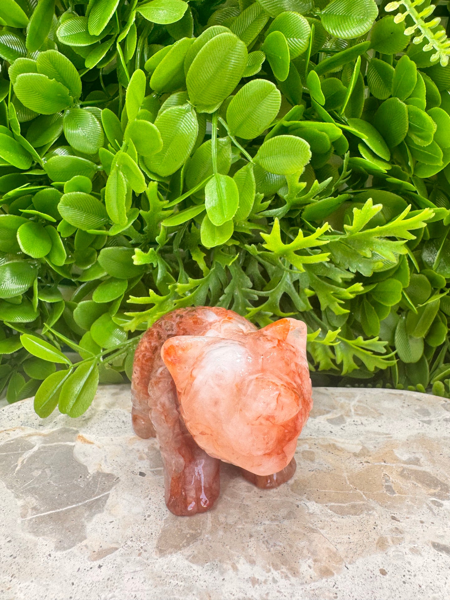 Fire Quartz Bear 428g