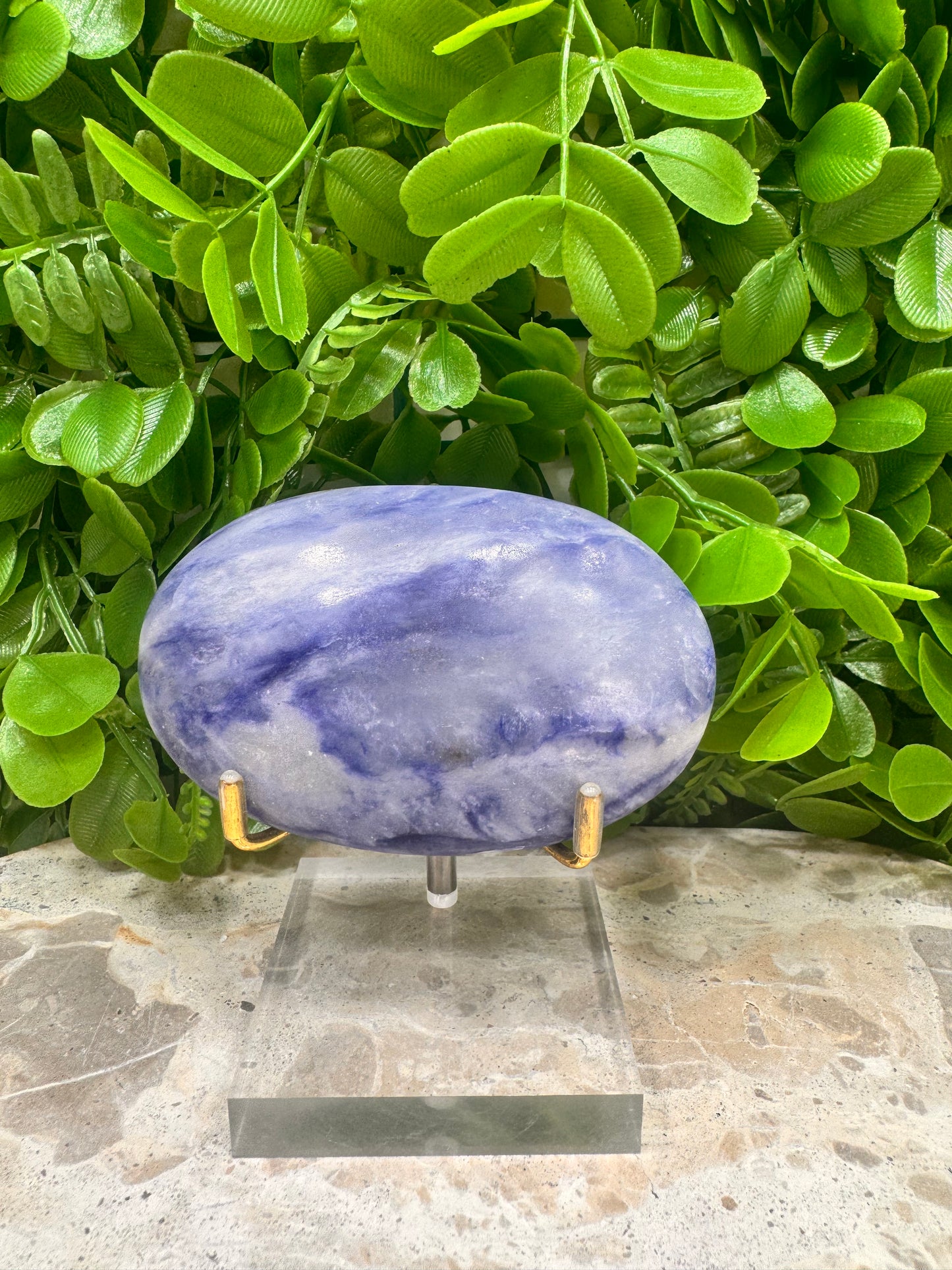 Afghanite Palm Stone 200g
