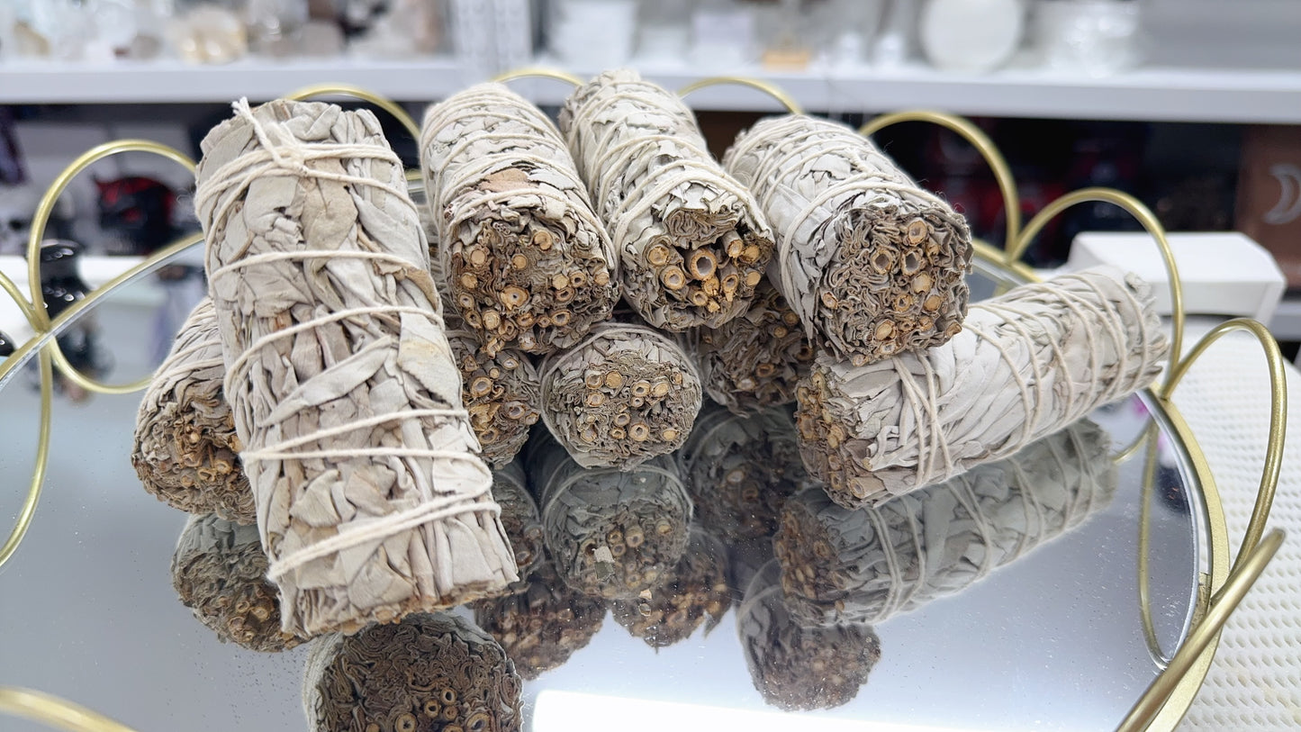 10cm White Sage Smudge Stick