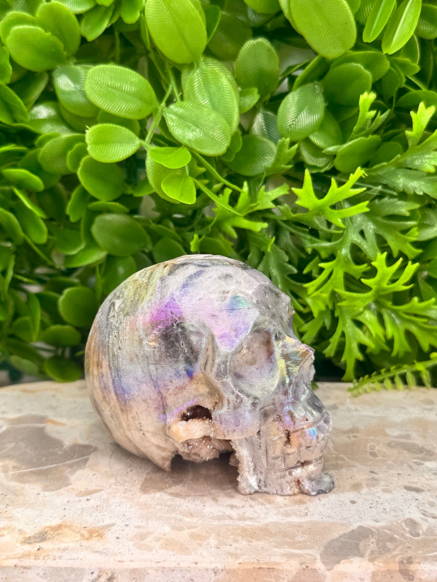 Aura Sphalerite Skull 472g