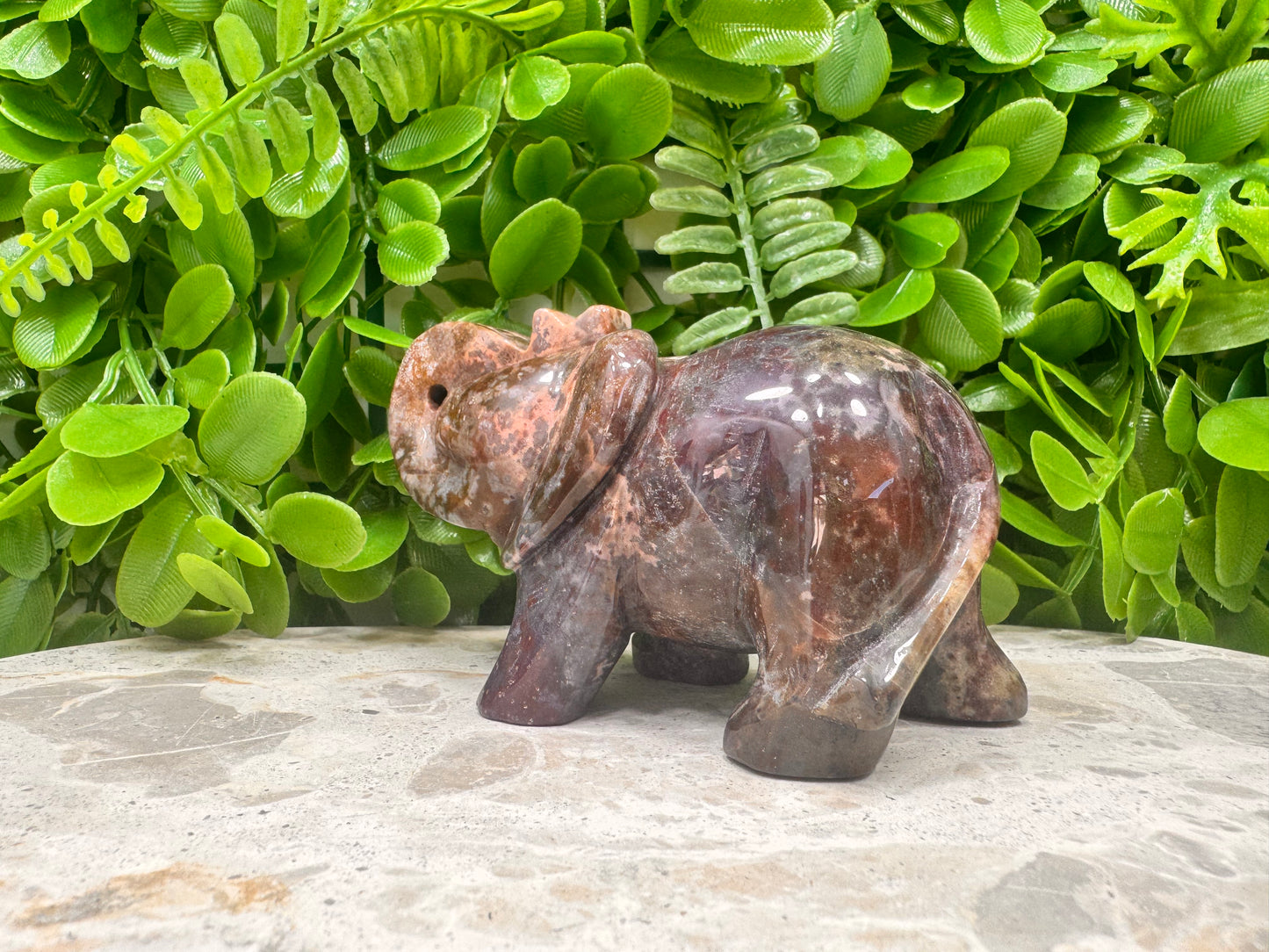 Ocean Jasper Elephant 356g