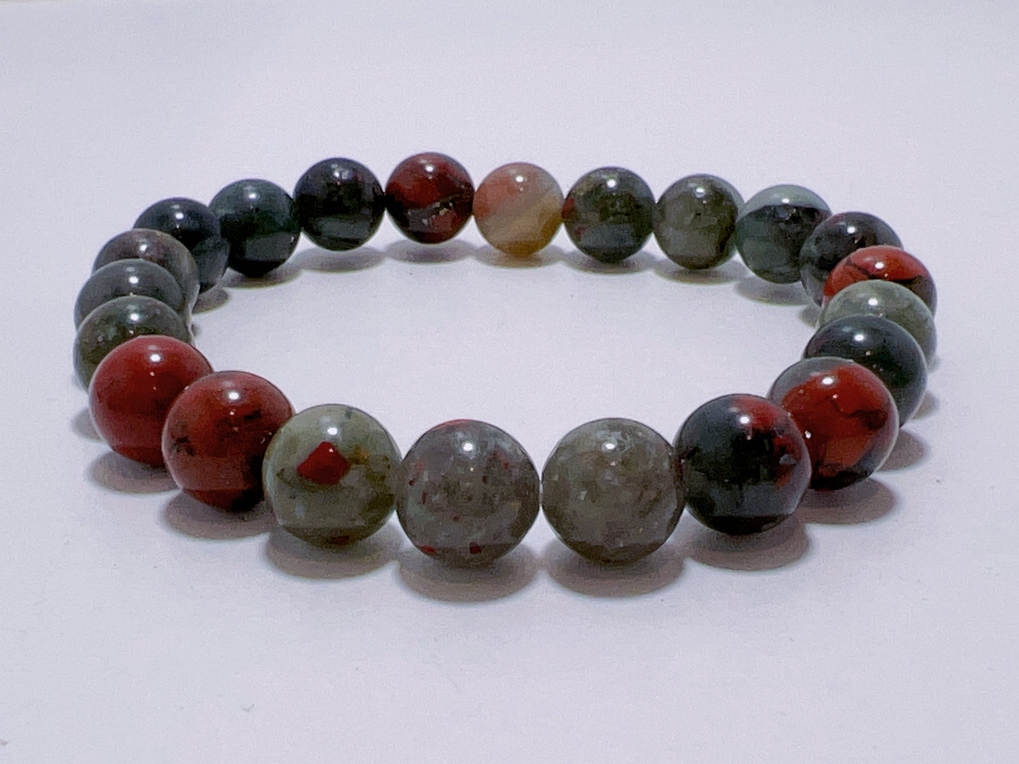 African Bloodstone Bracelet 8mm