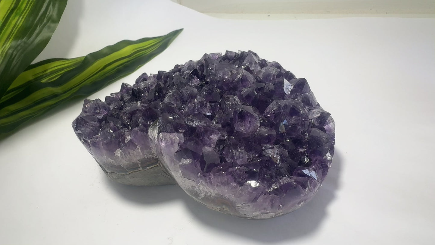 Amethyst Cluster Heart 1.1kg