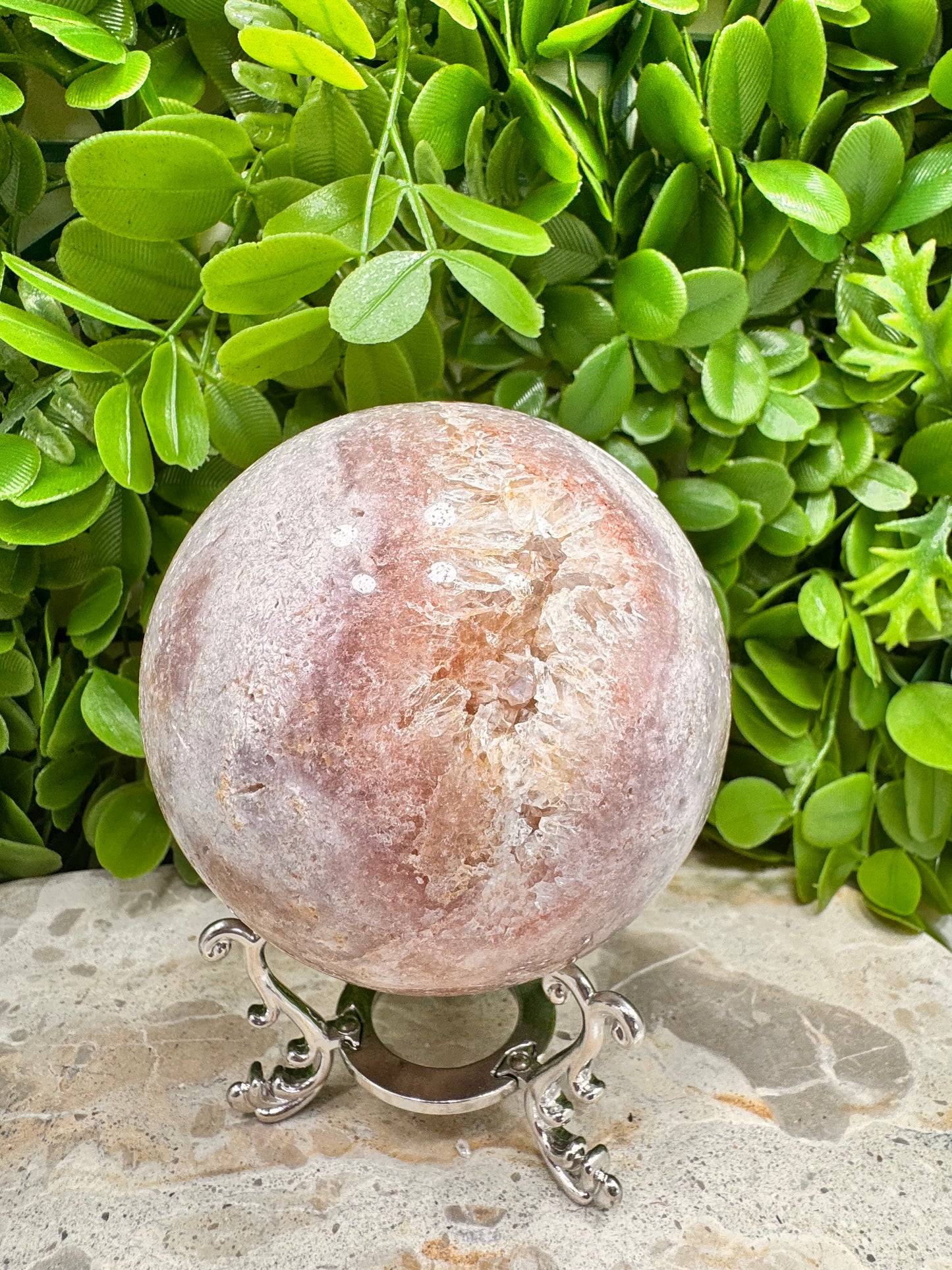 Pink Amethyst Sphere 876g