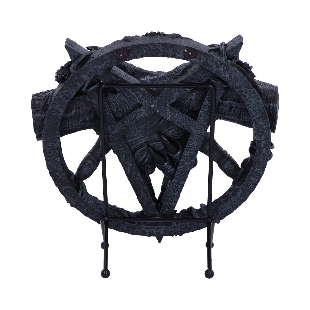 Hold of Baphomet Hand Free Standing Plaque