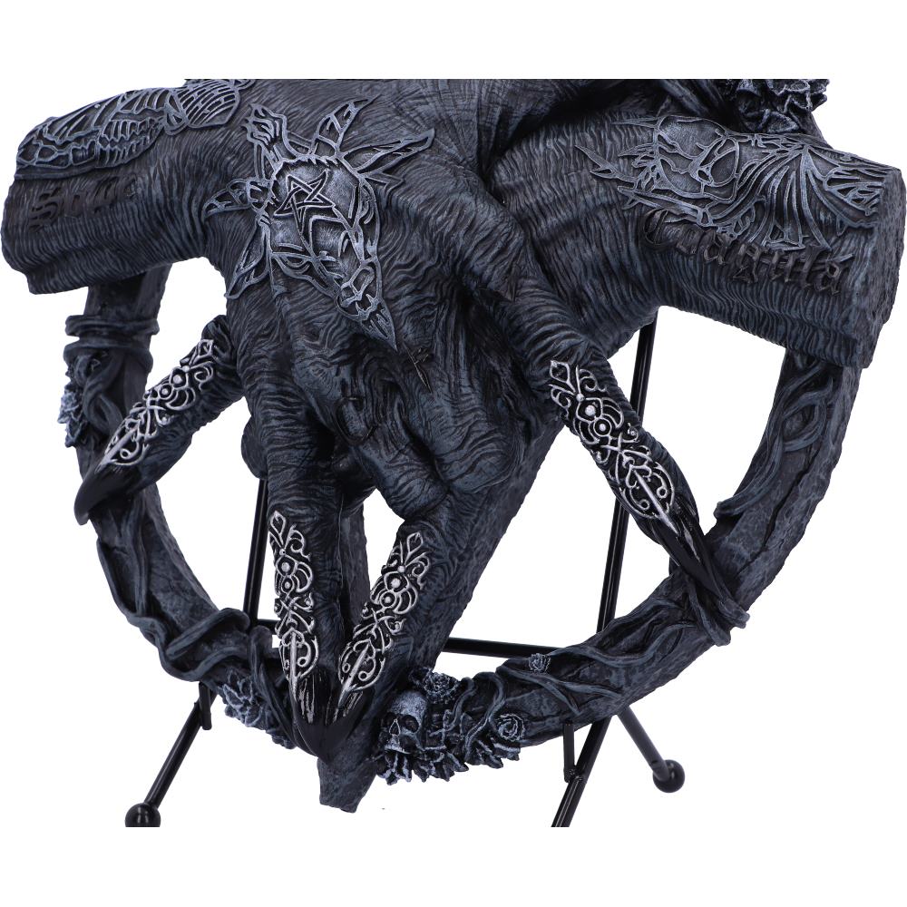 Hold of Baphomet Hand Free Standing Plaque