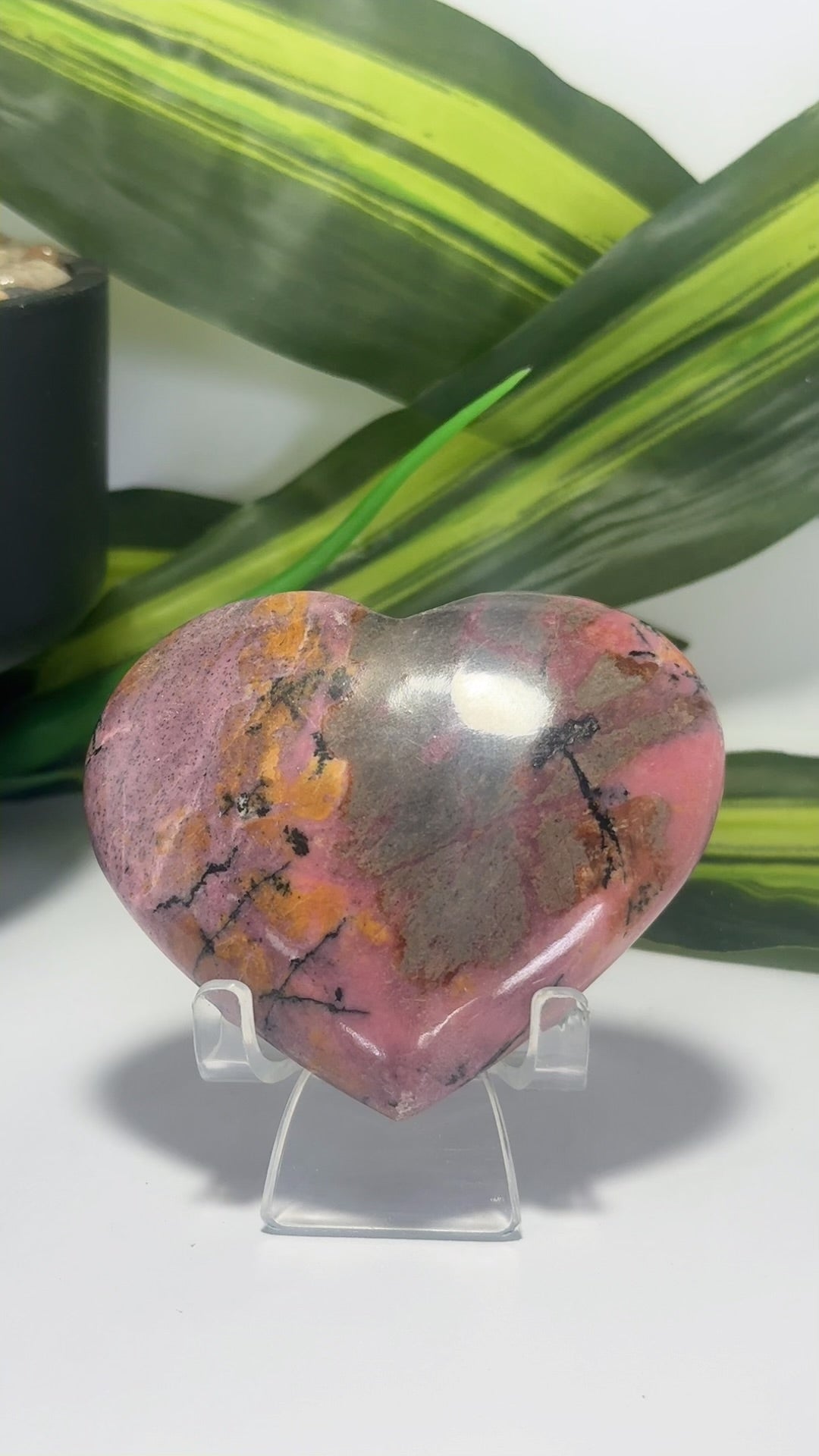 Rhodonite Heart 210g