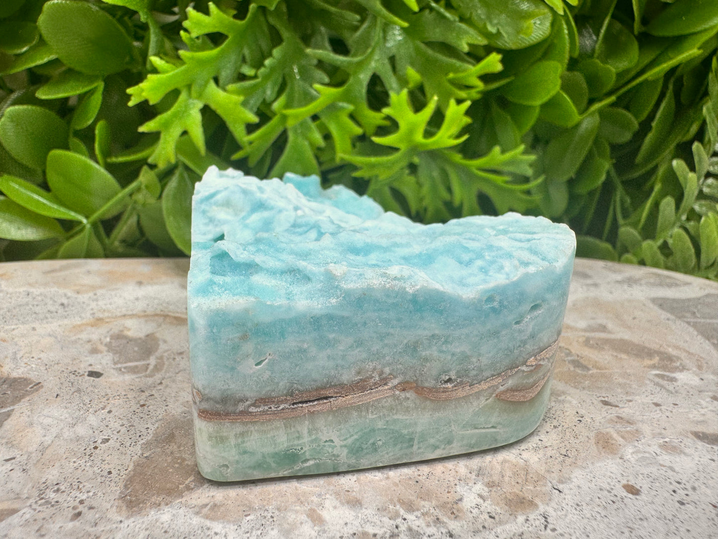 Hemimorphite Heart 198g