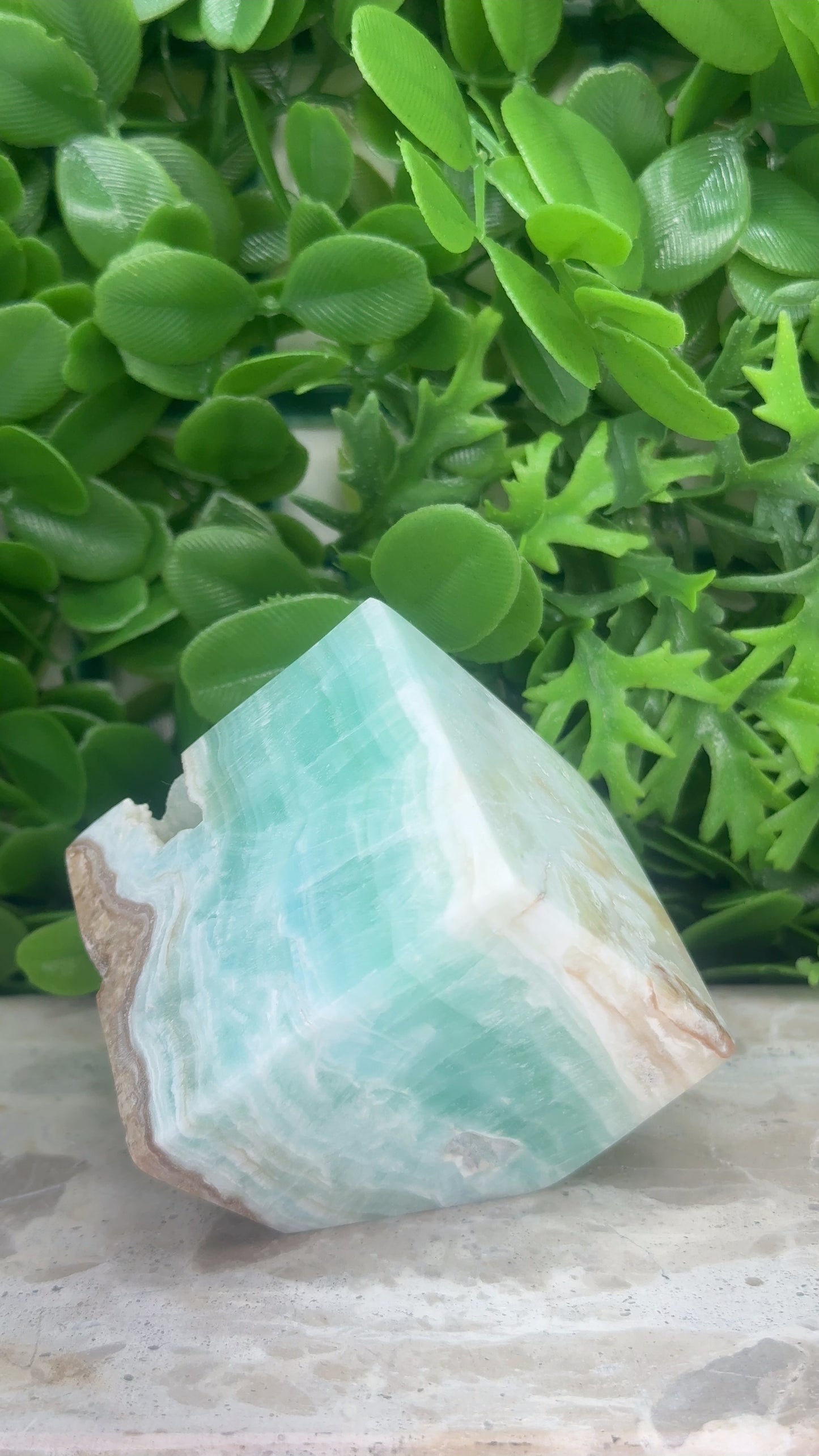 Caribbean Calcite Cube 432g