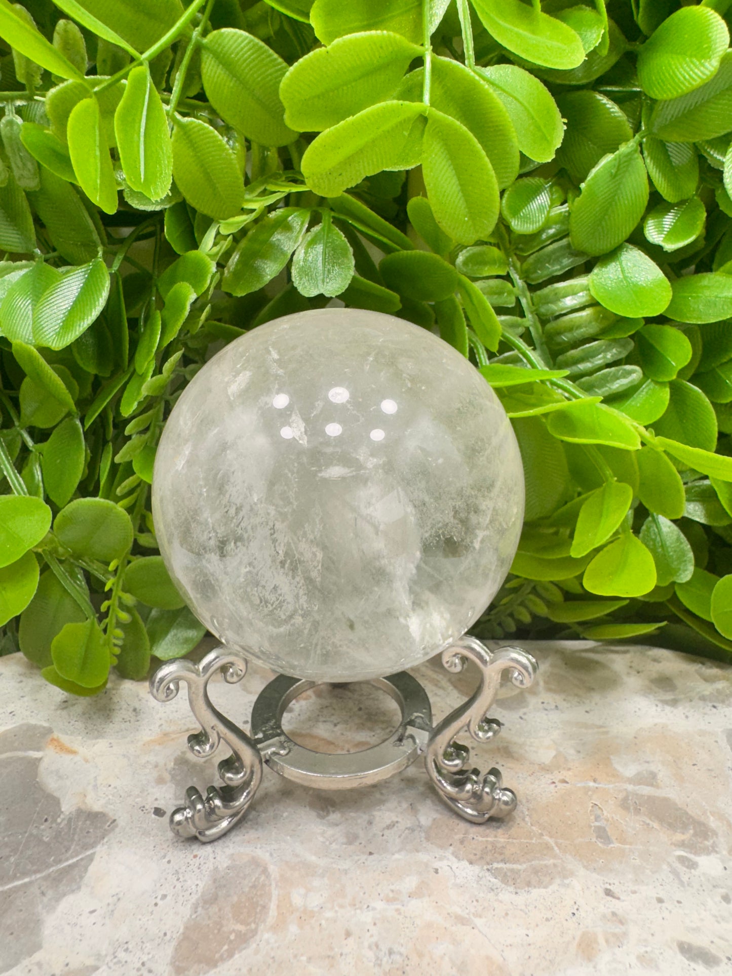 Clear Quartz Sphere 482g