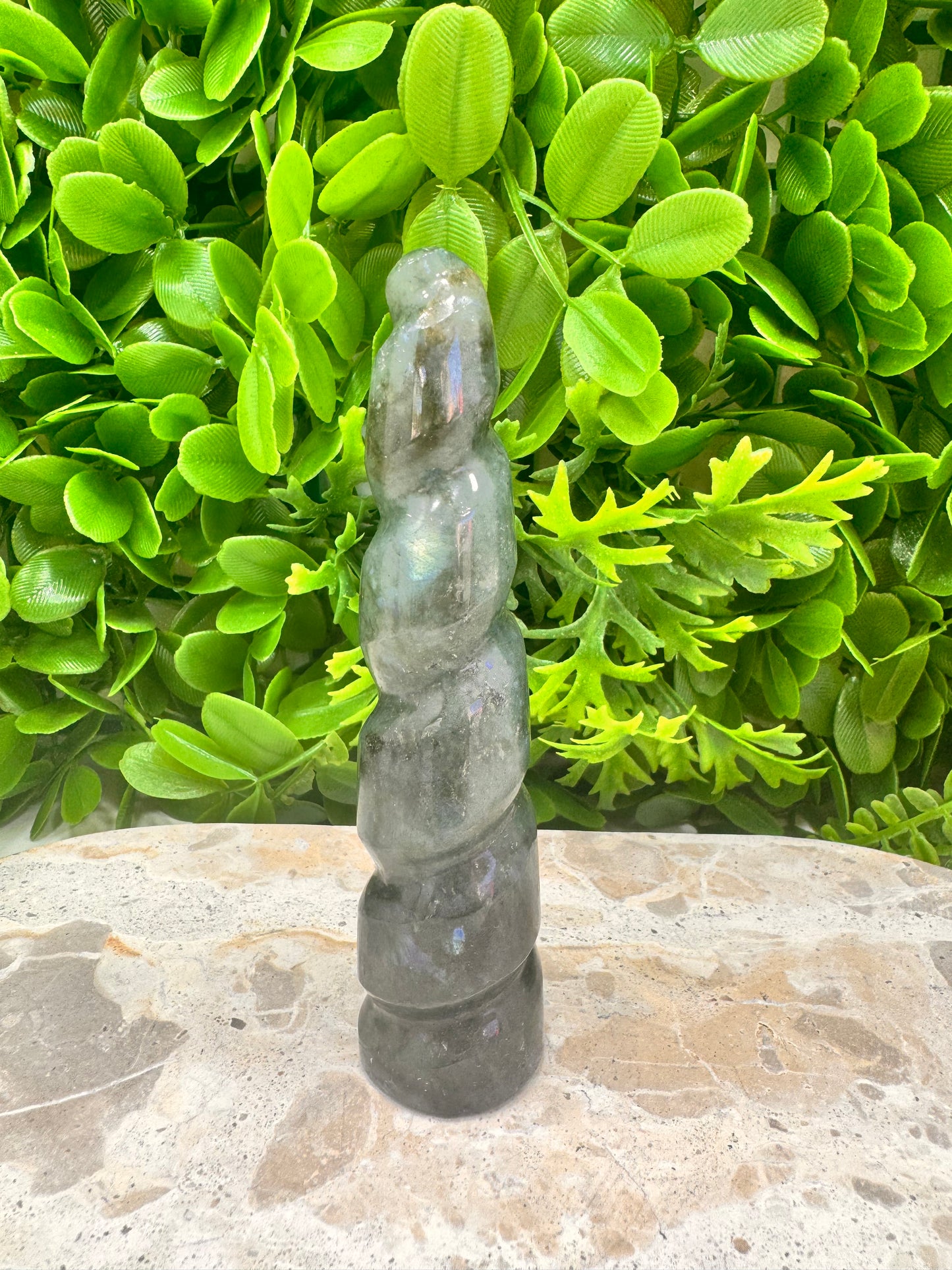 Labradorite Unicorn Tower 154g