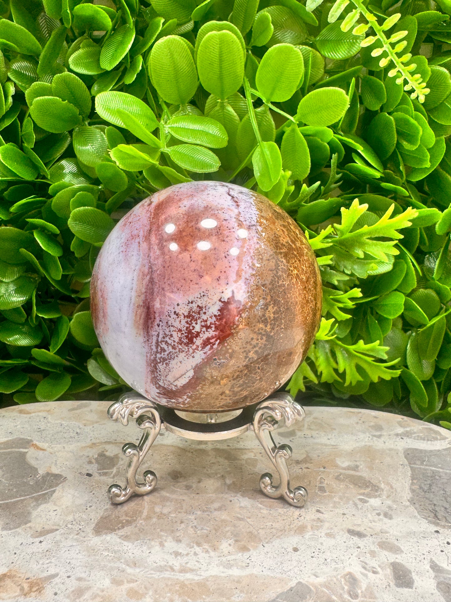 Ocean Jasper Sphere 760g