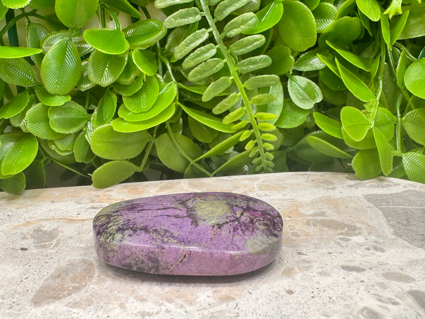 Stichtite Palm Stone 46g