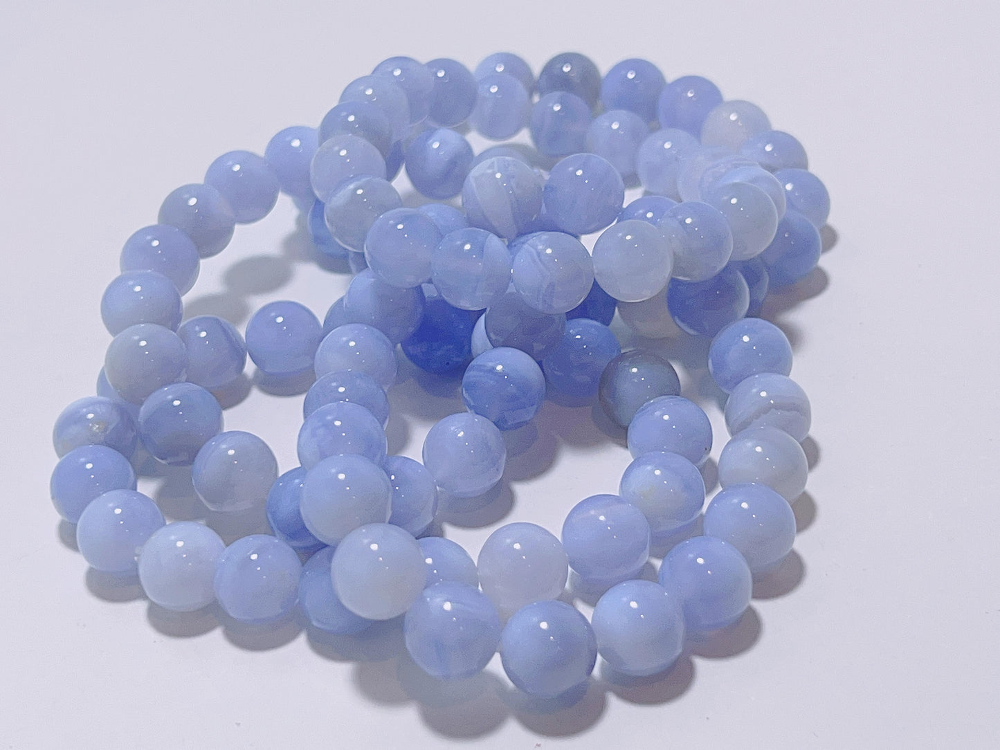 Blue Lace Agate Bracelet 11m