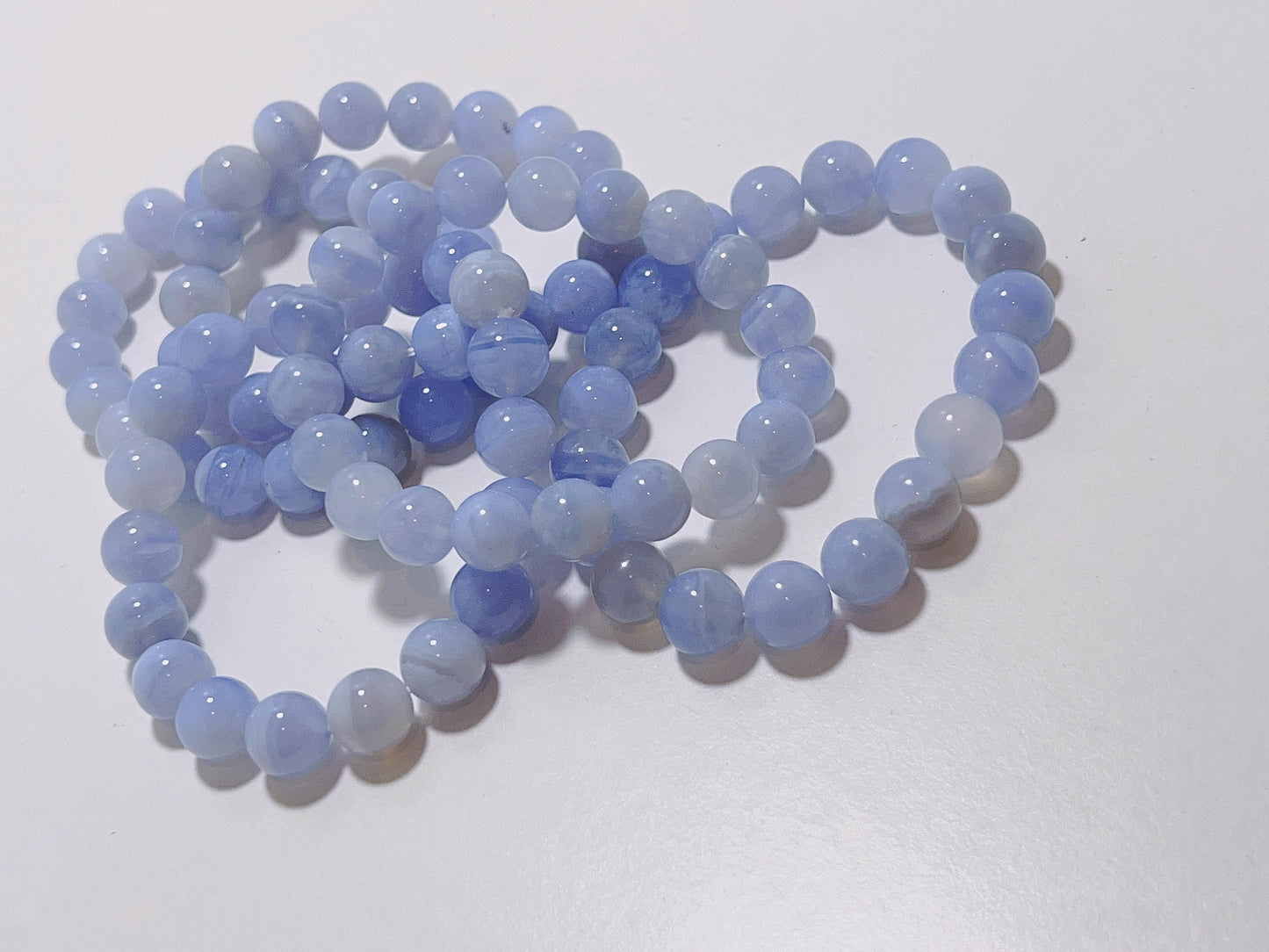 Blue Lace Agate Bracelet 11m