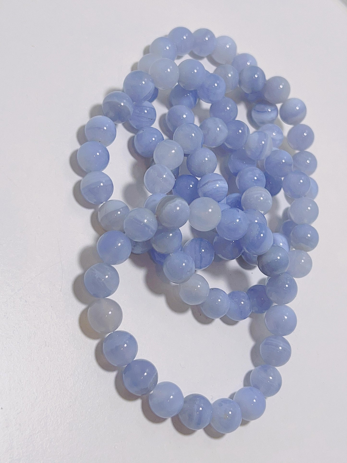 Blue Lace Agate Bracelet 11m